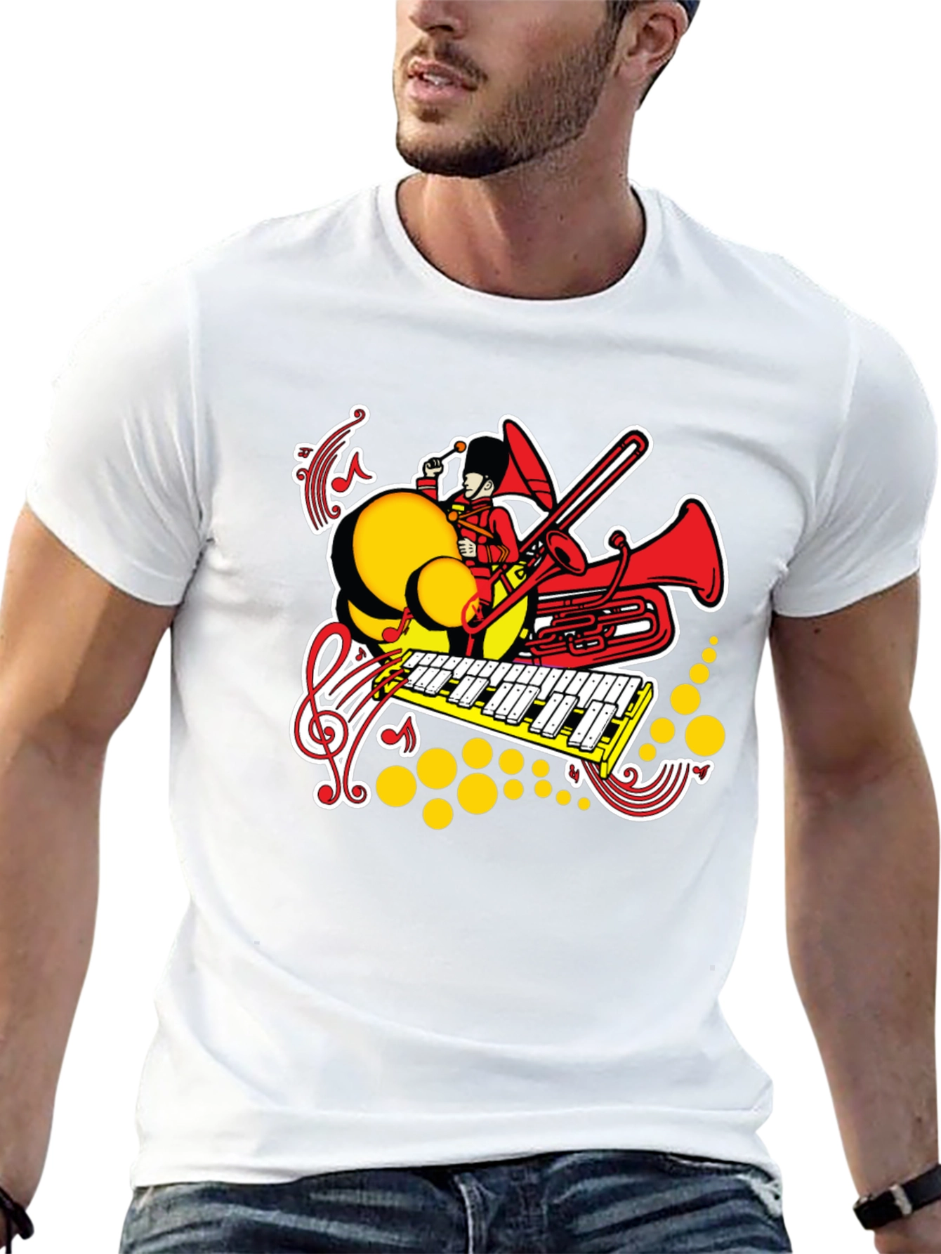 Musical Cartoon T-Shirt