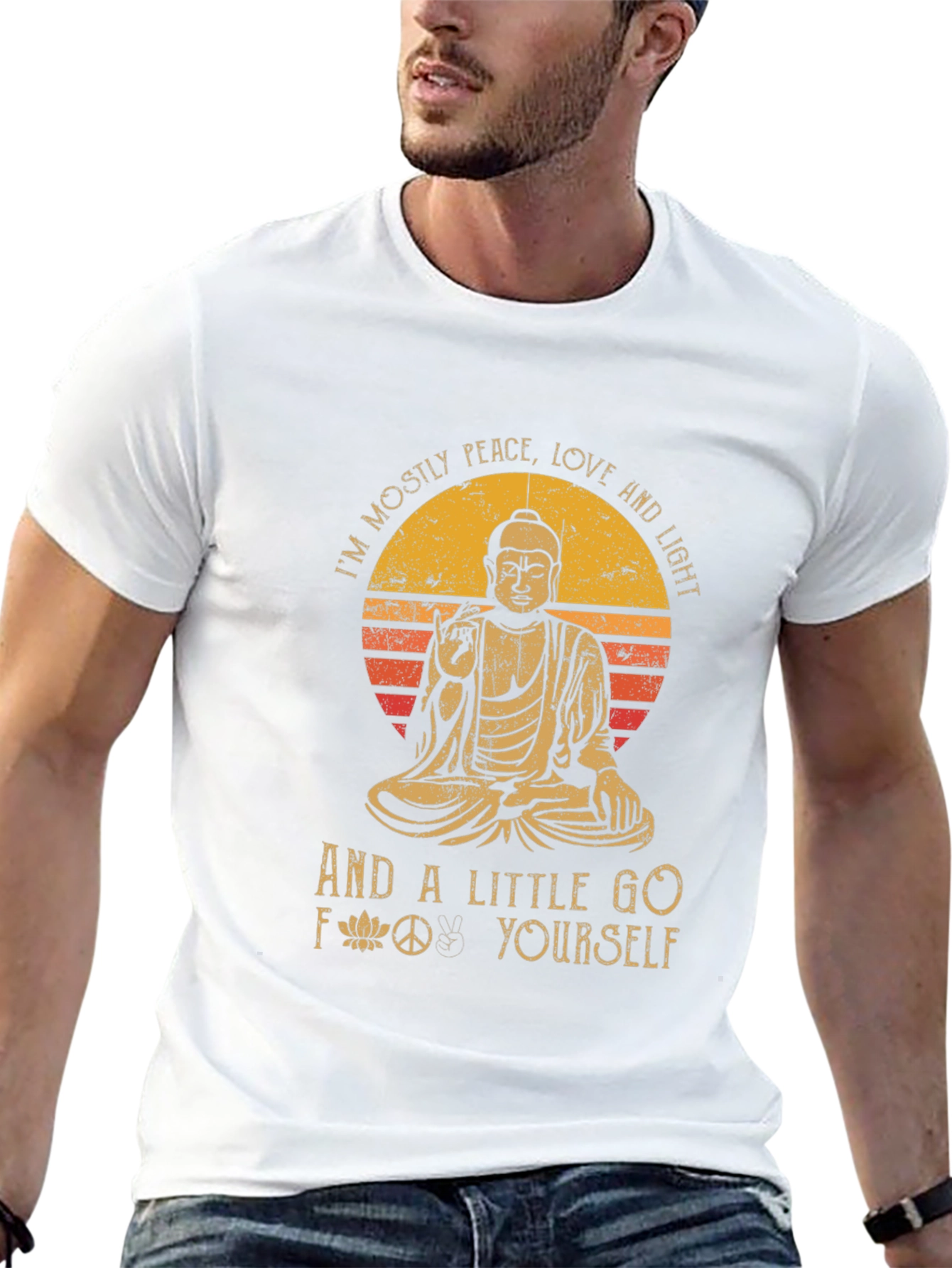 Peace Love and Light Graphic Tee
