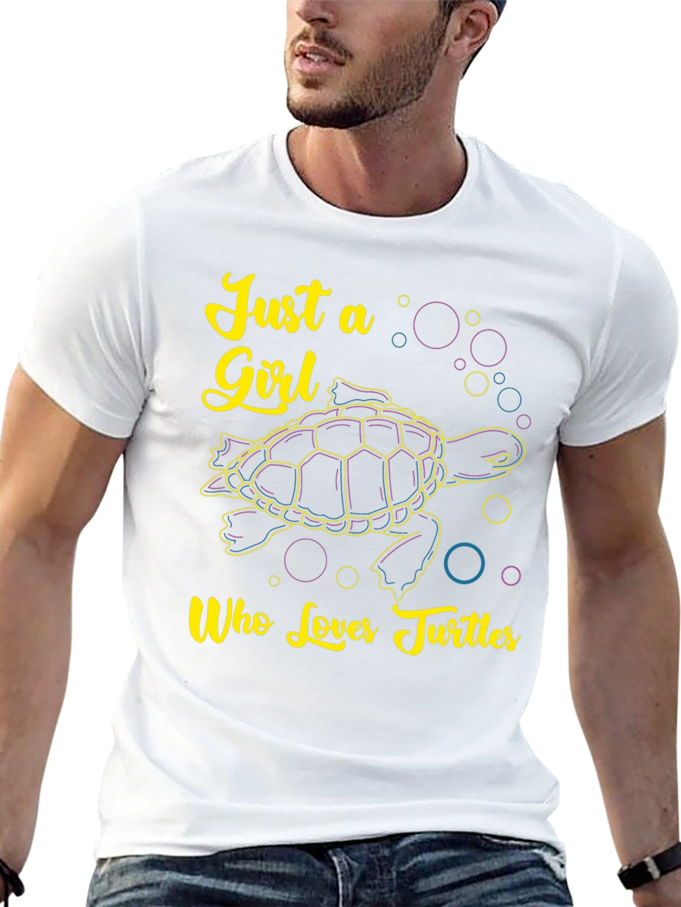 Just a Girl Who Loves Turtles T-Shirt