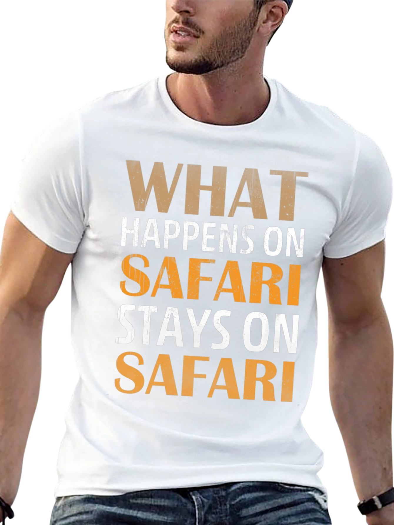 Safari Graphic T-Shirt - What Happens on Safari Stays
