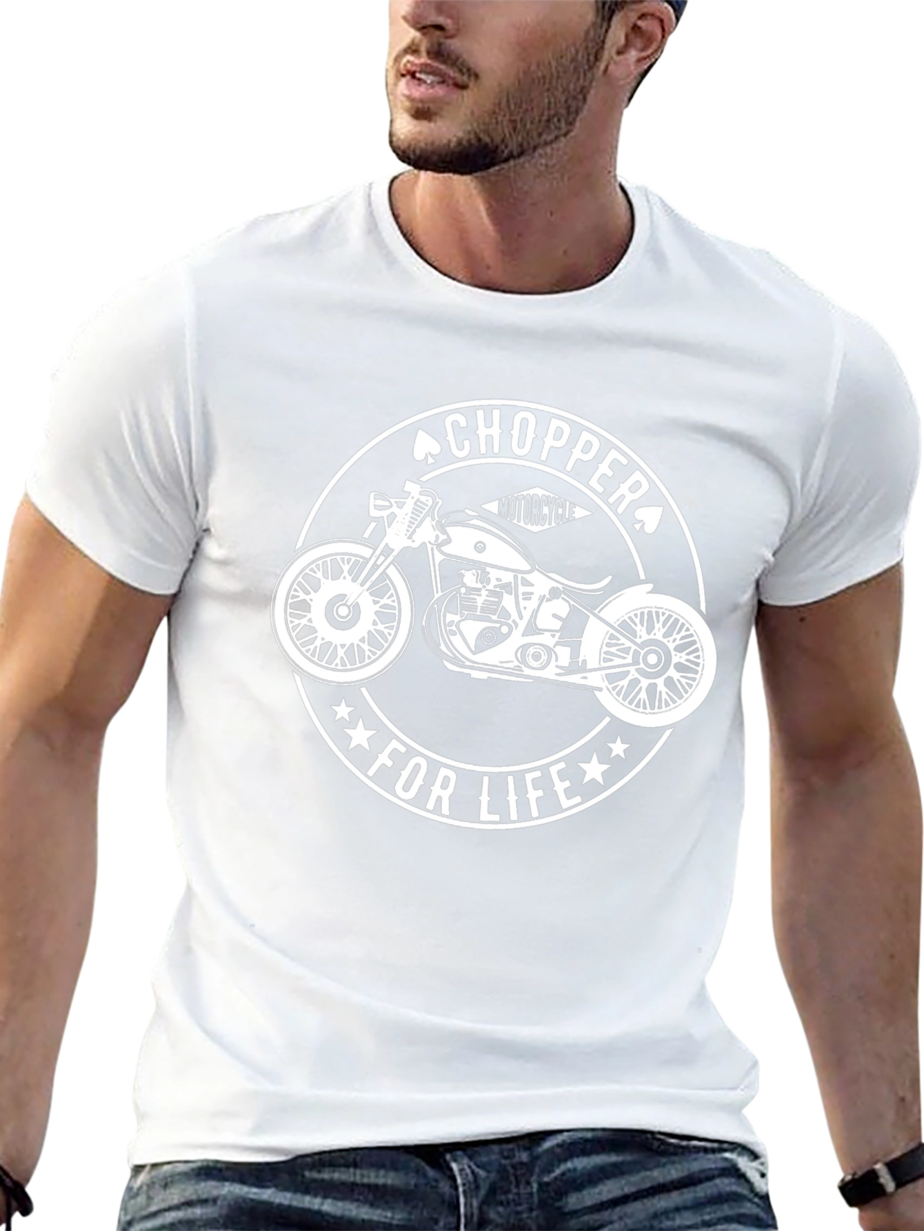 Chopper For Life Black T-Shirt