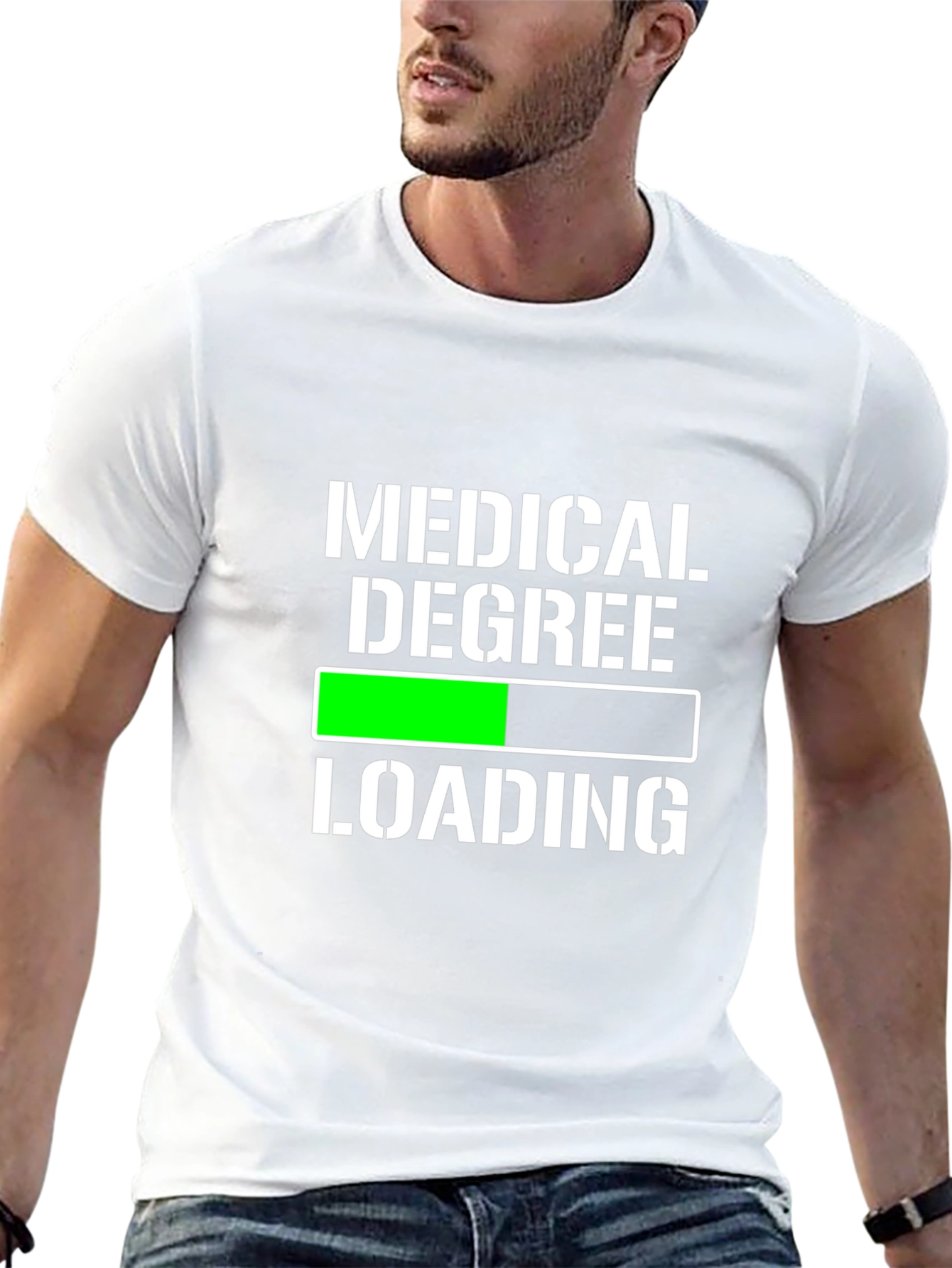 Medical Degree Loading T-Shirt - Funny Student Tee