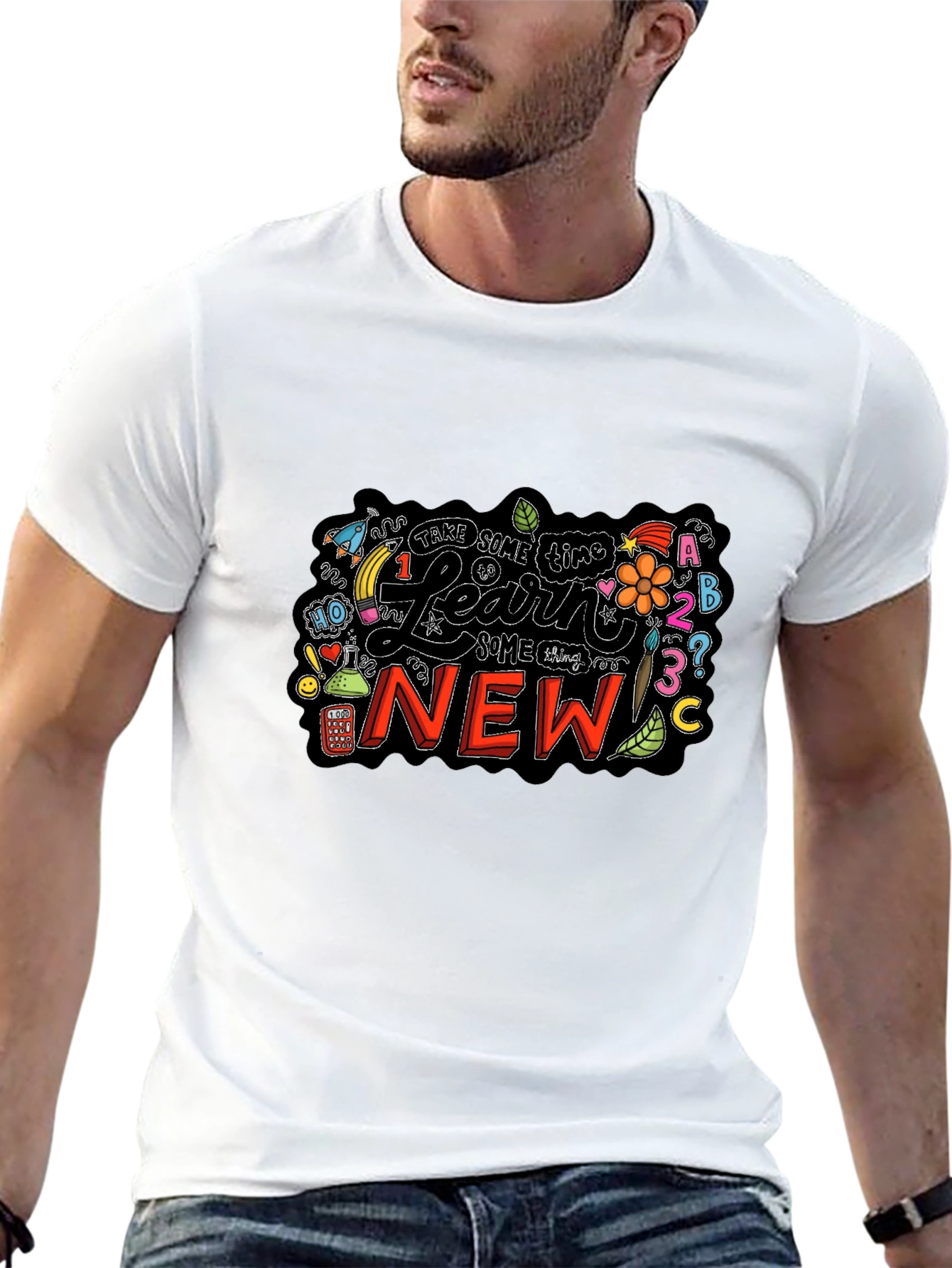 Learn Something New Graphic Tee