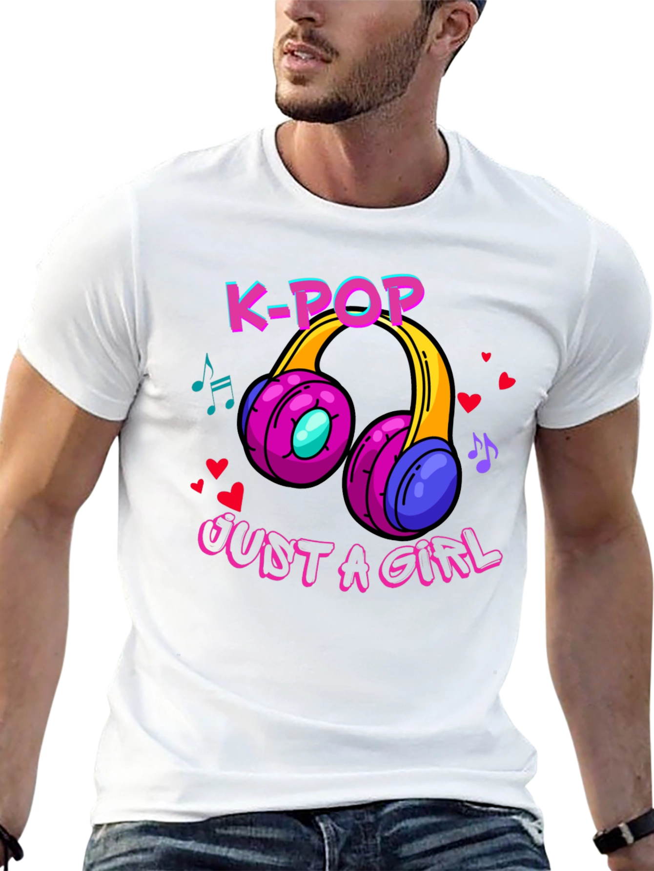 K-Pop Just A Girl Music Lover T-Shirt