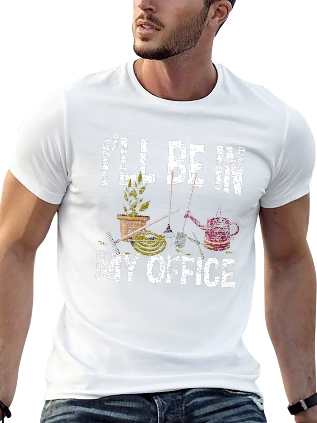 Gardeners T-Shirt: Ill Be In My Office
