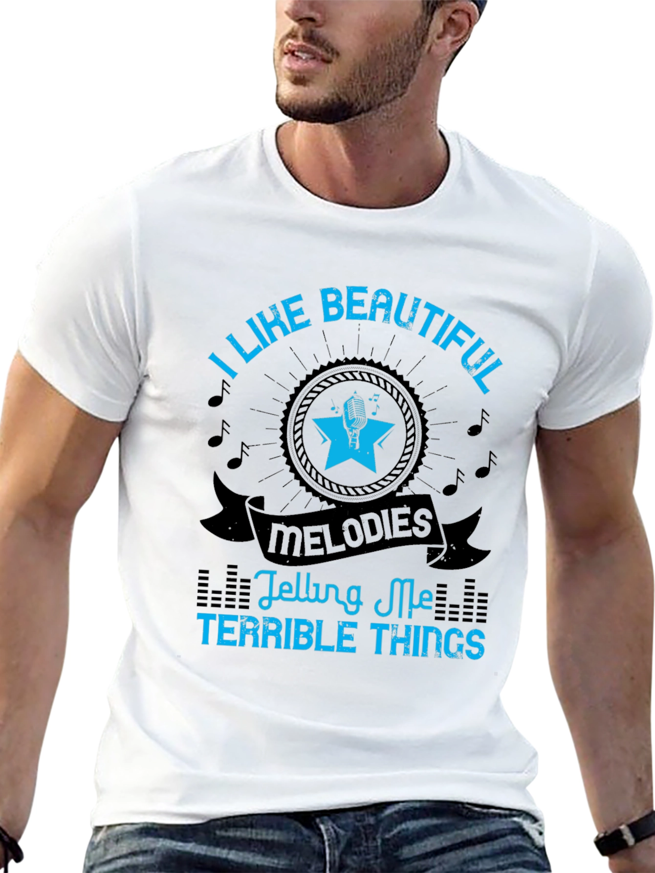I Like Beautiful Melodies Graphic T-Shirt