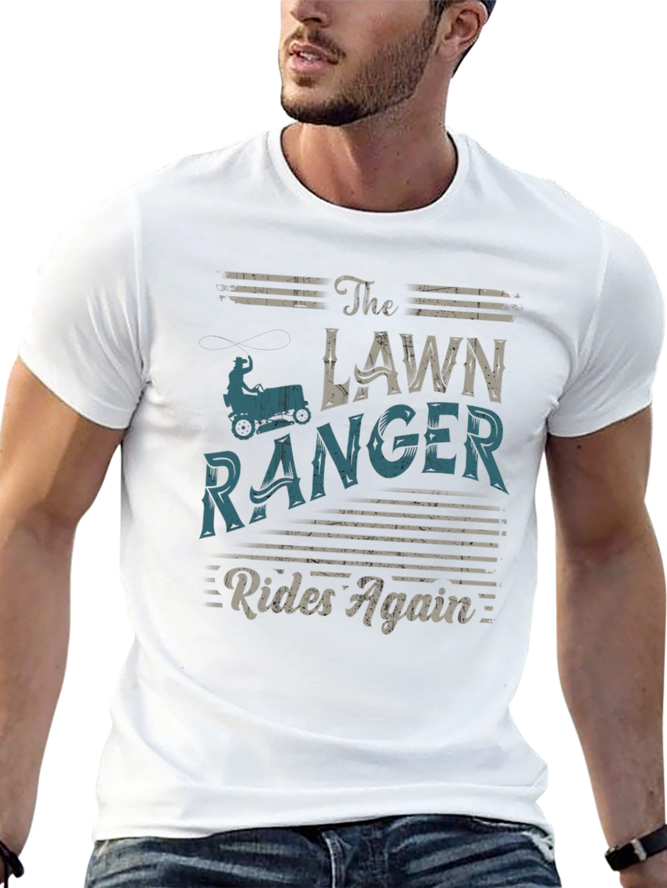 The Lawn Ranger Rides Again T-Shirt