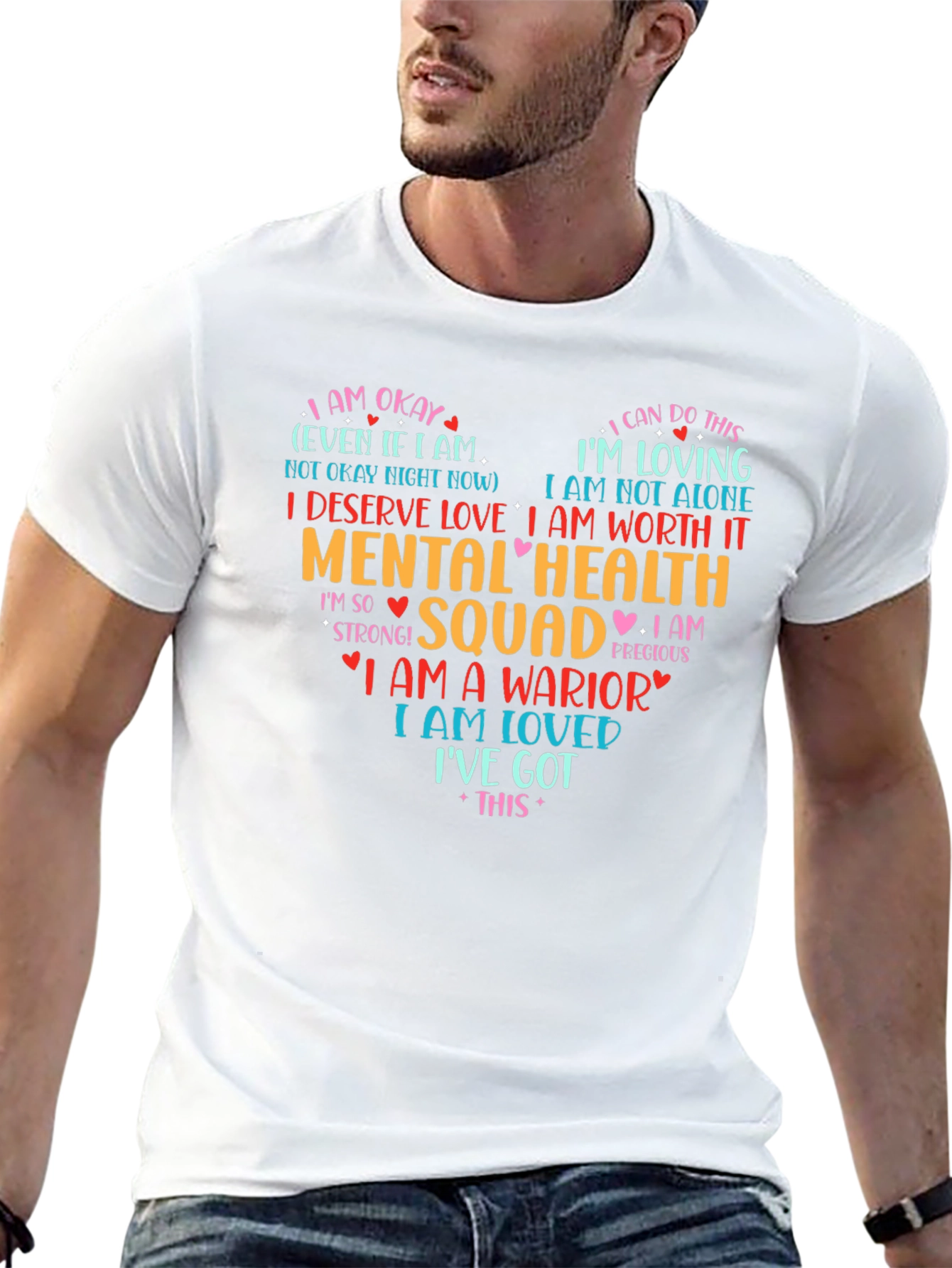 Mental Health Squad Heart T-Shirt