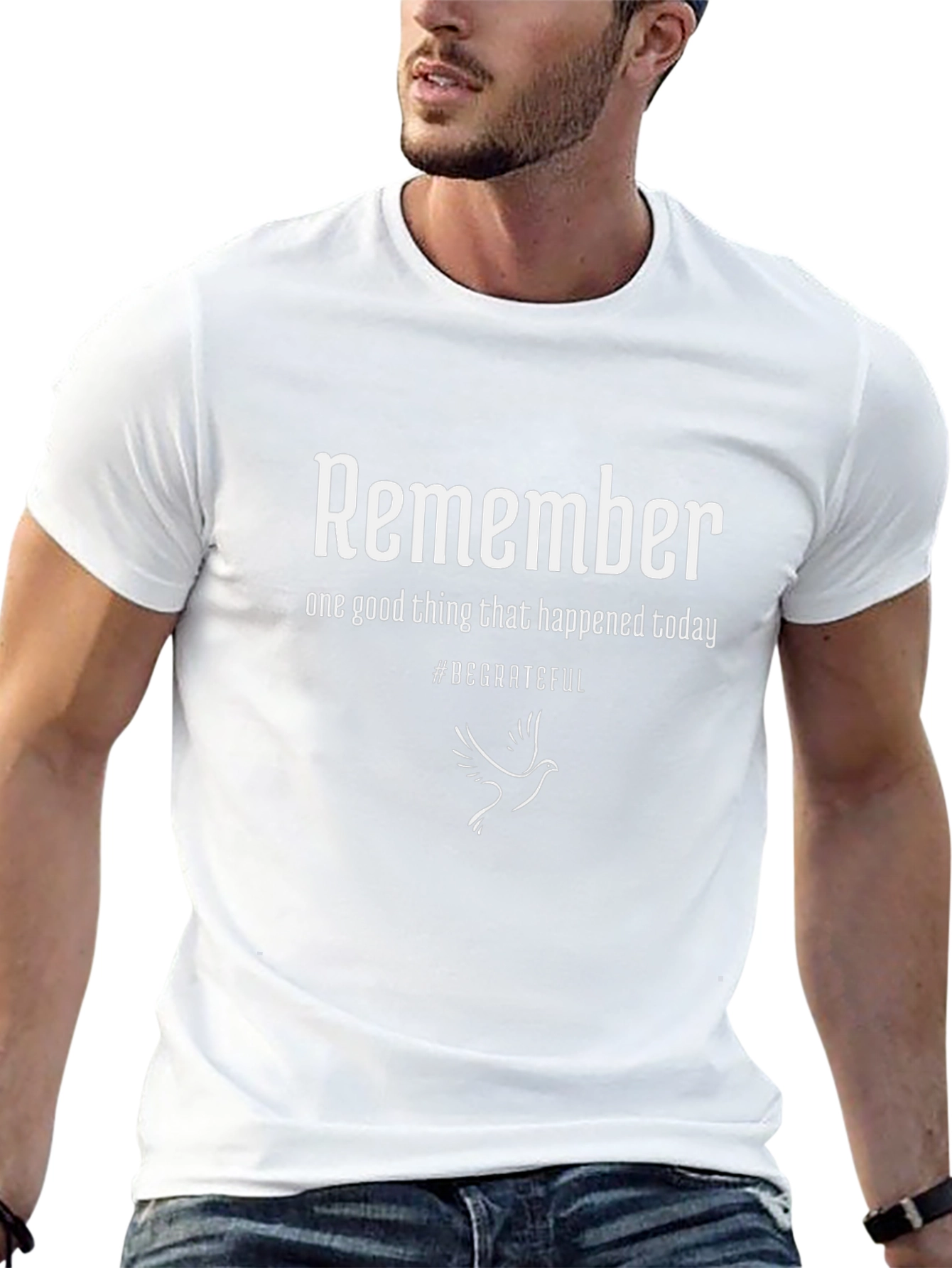 Remember to be Grateful Black T-Shirt