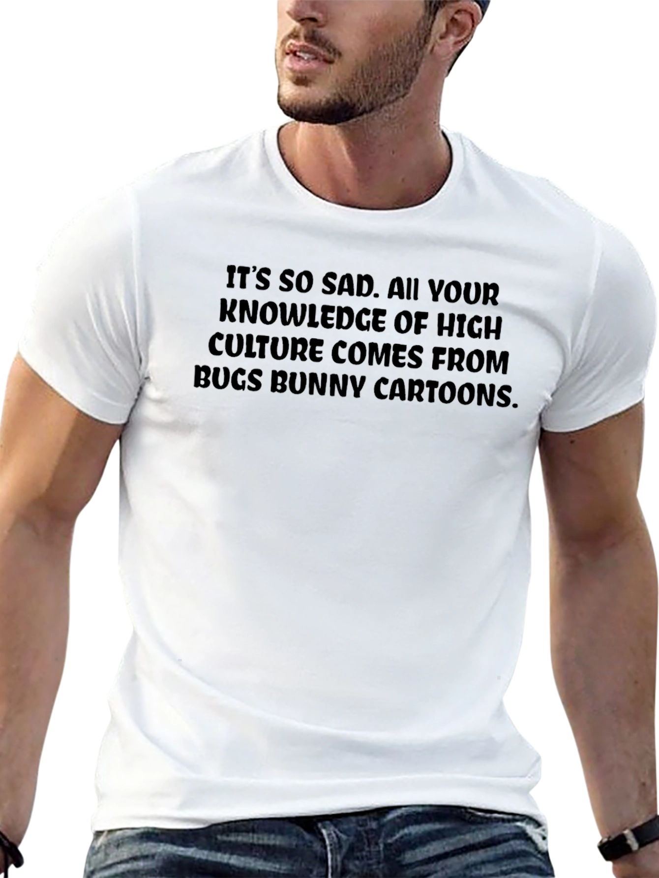 Bugs Bunny High Culture Graphic T-Shirt