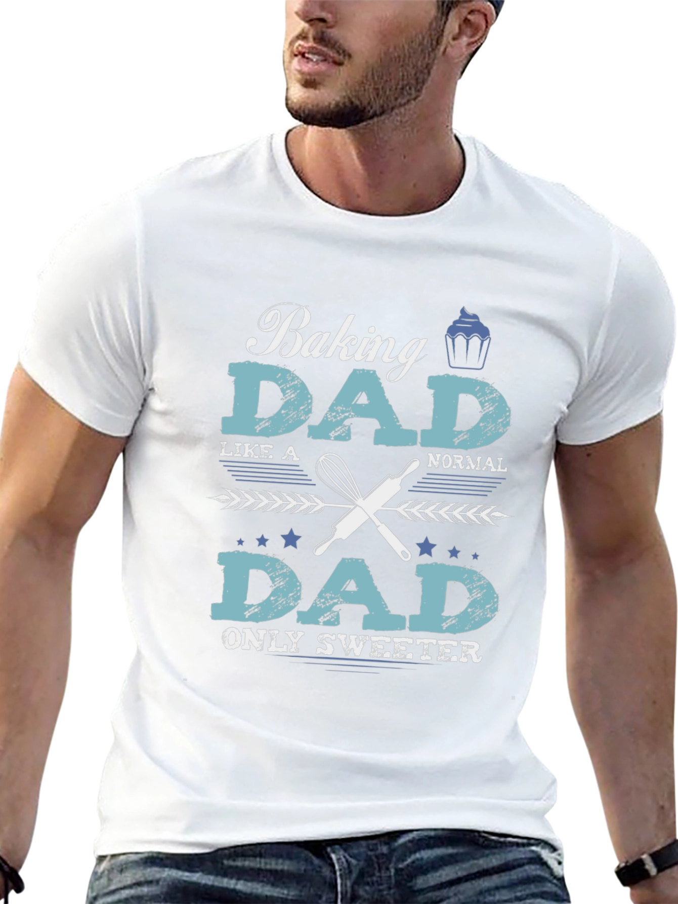 Baking Dad T-Shirt - Sweet Fathers Day Gift