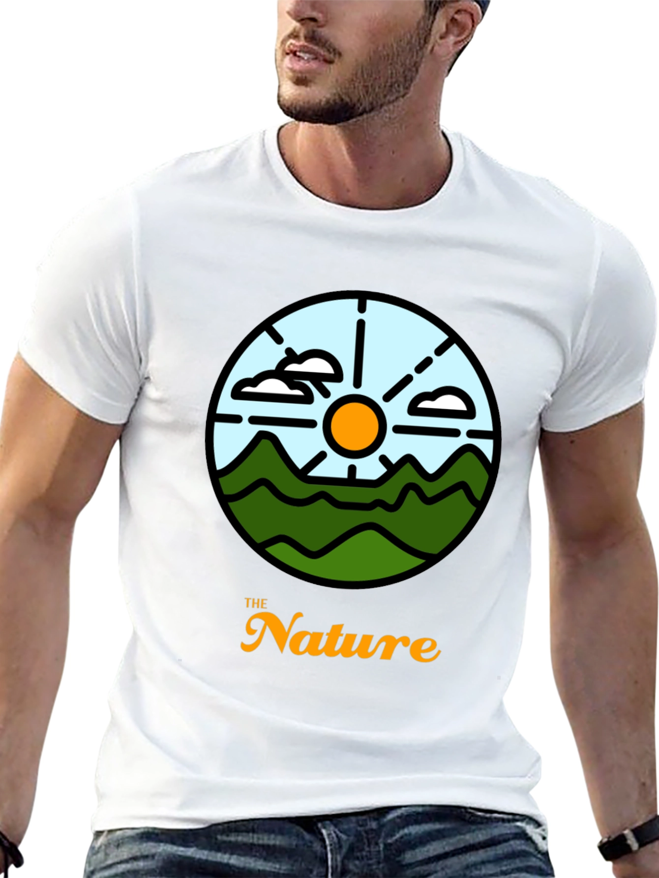 Nature Graphic Tee - Stylish Comfort