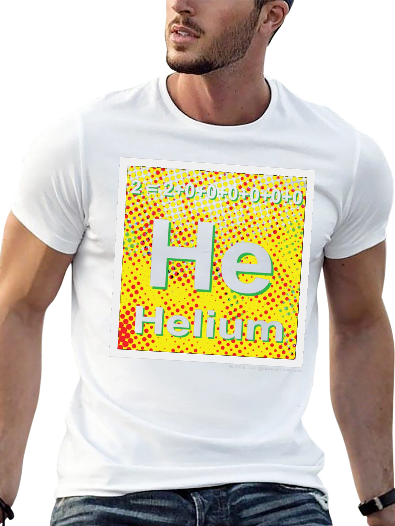 Helium Element Graphic Tee - Science T-Shirt