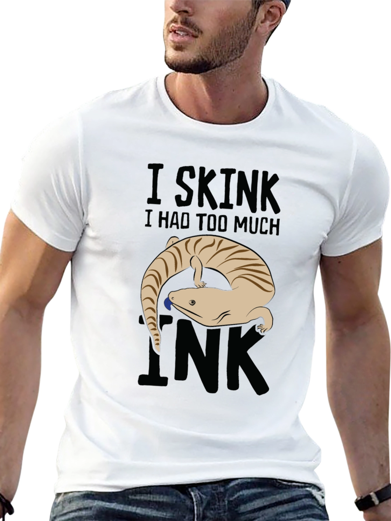 I Skink I Had Too Much Ink Graphic Tee