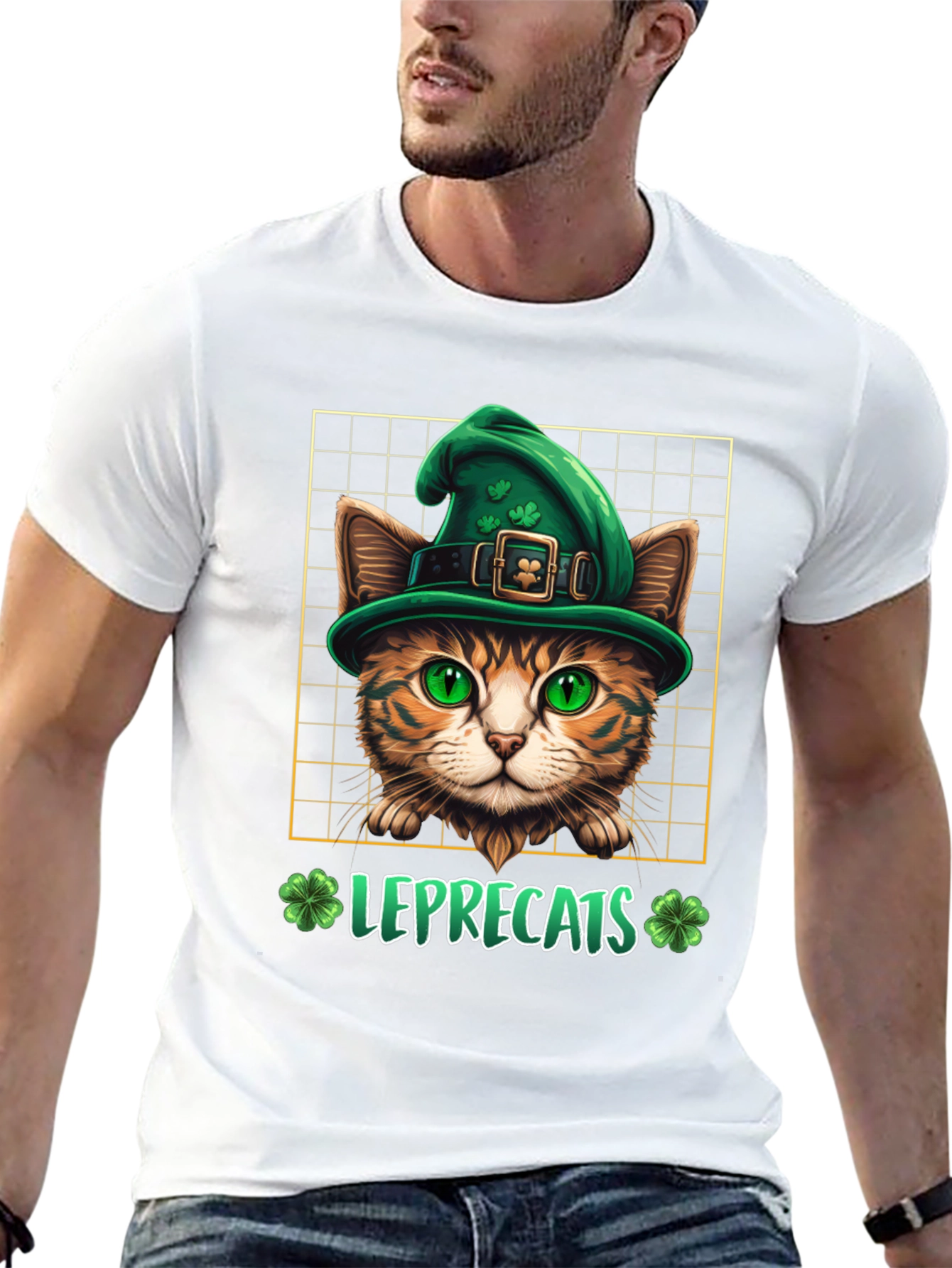 Leprecats T-Shirt: Lucky Cat Tee