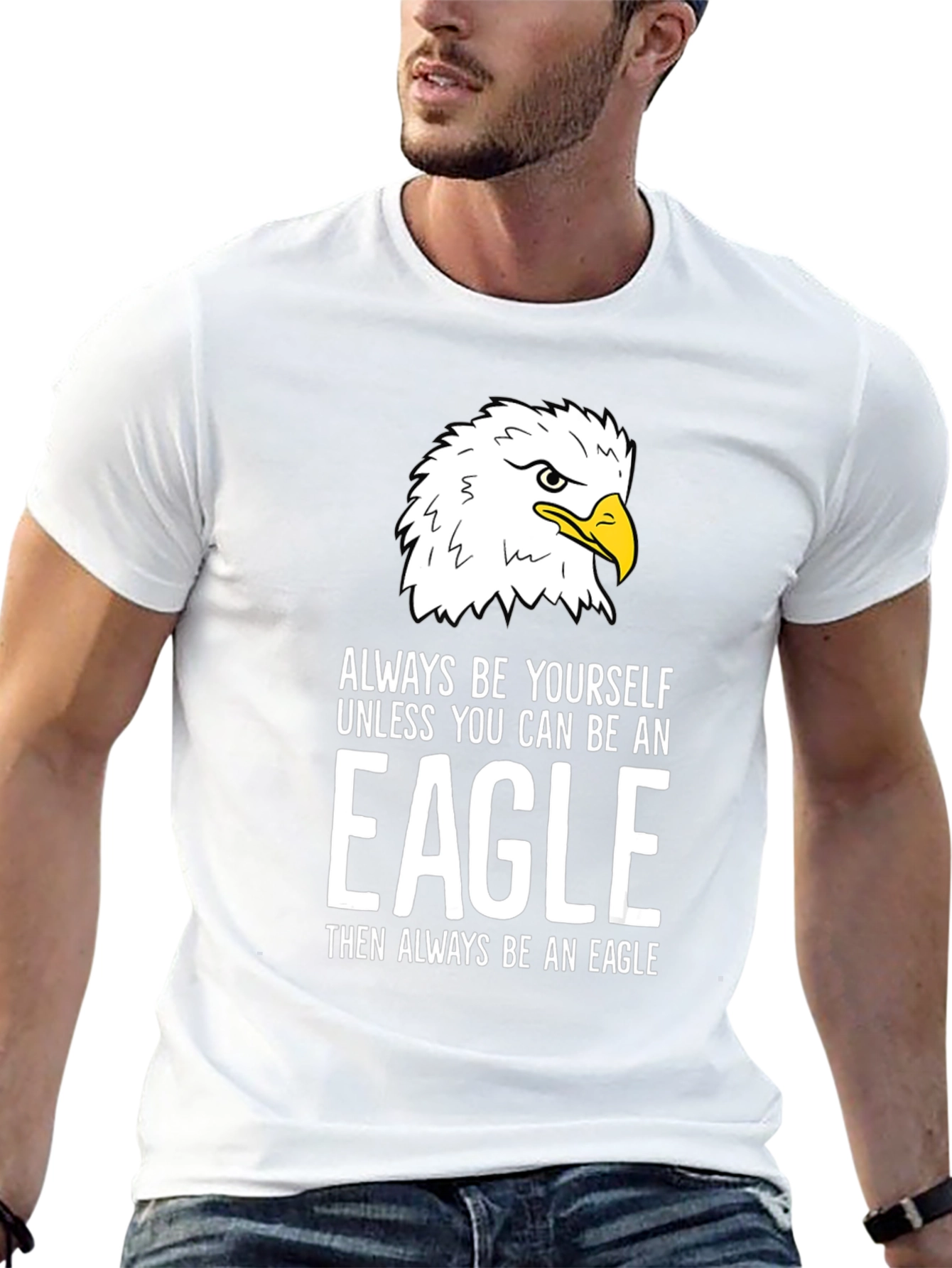 Eagle Graphic T-Shirt - Always Be Yourself
