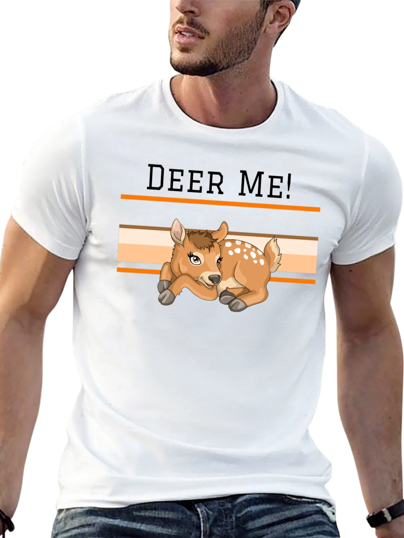 Deer Me! Graphic T-Shirt - Novelty Animal Tee