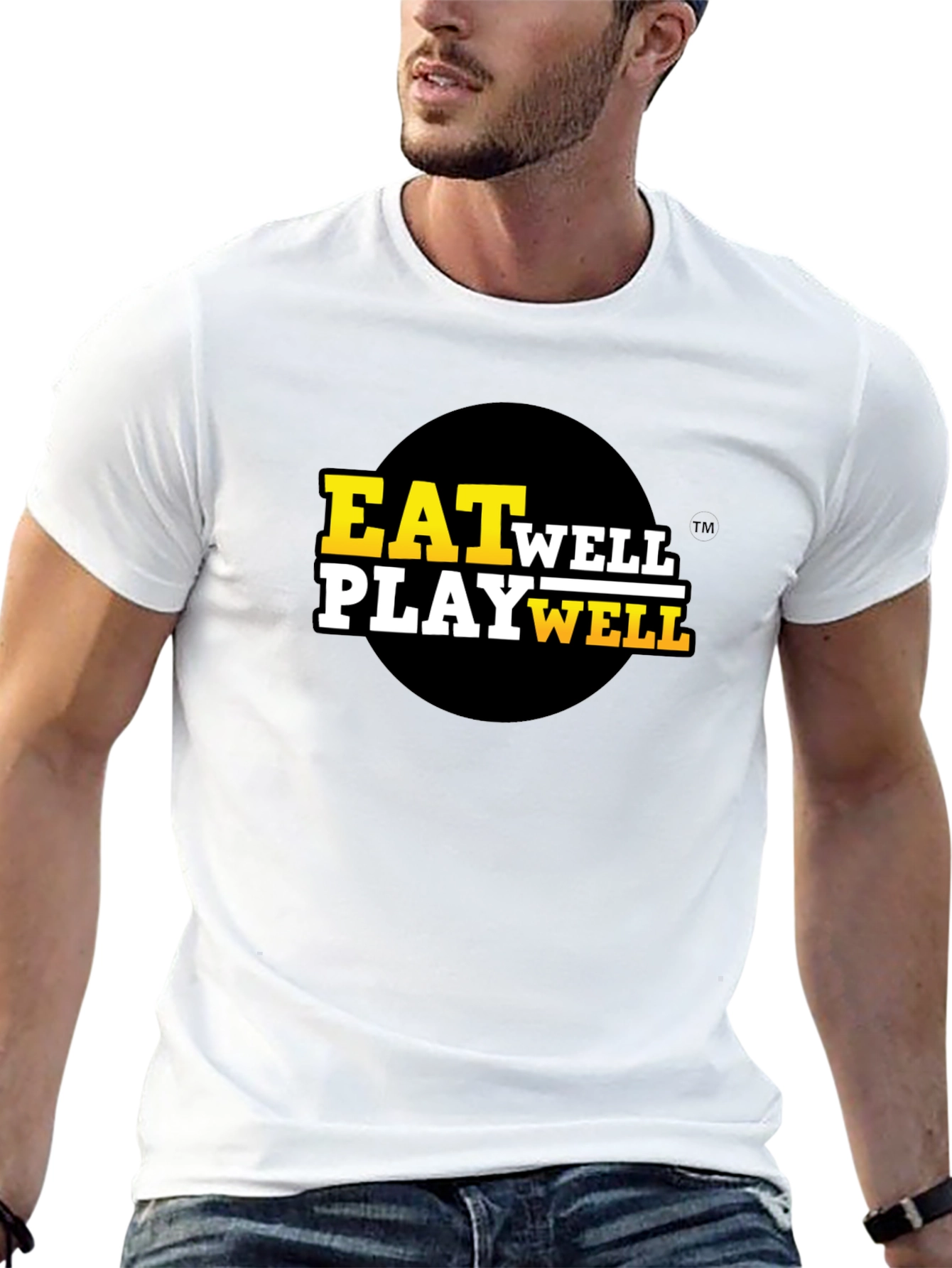 Eat Well Play Well Graphic Tee