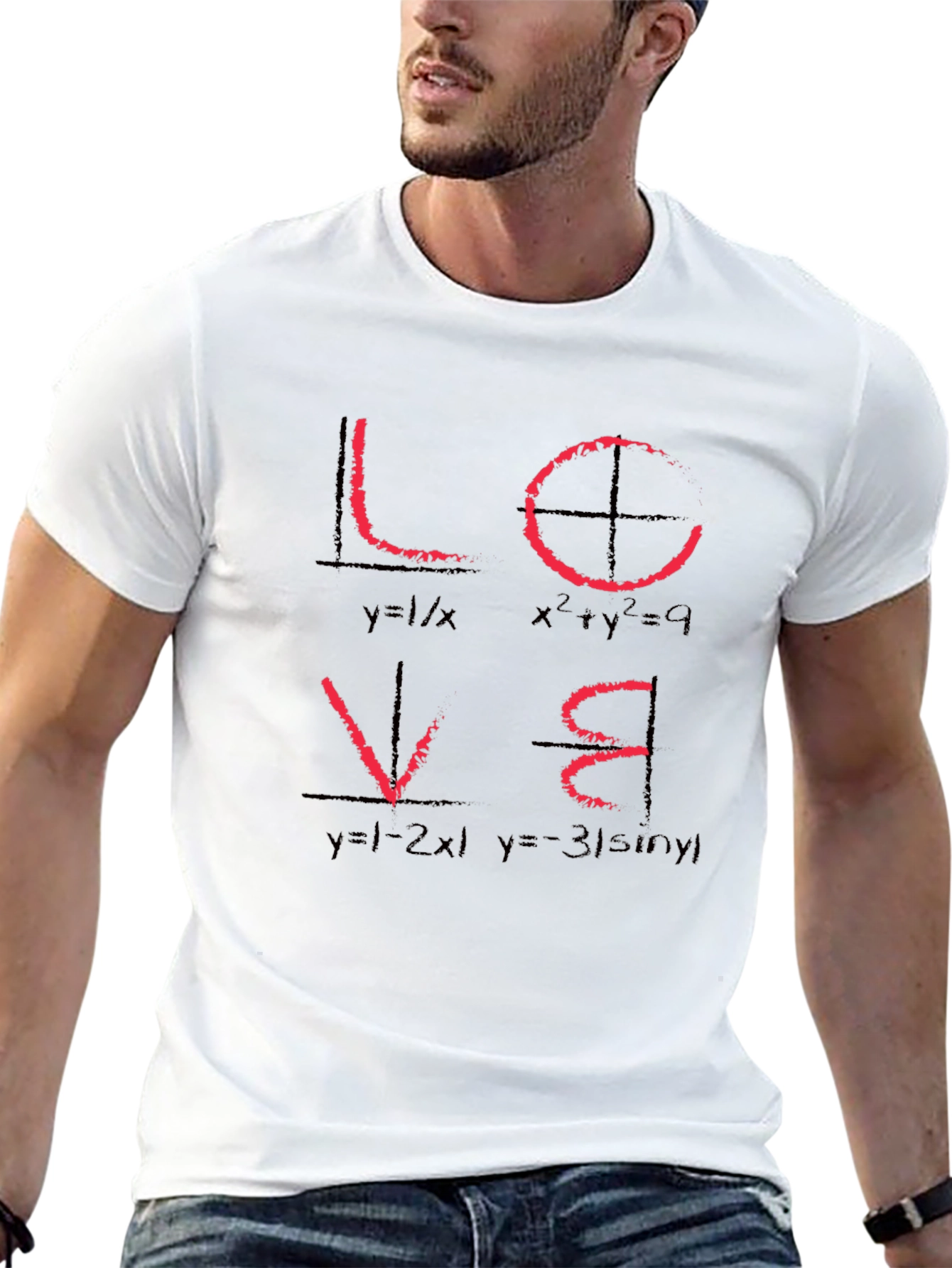 Math Love Equations T-Shirt - Science Design