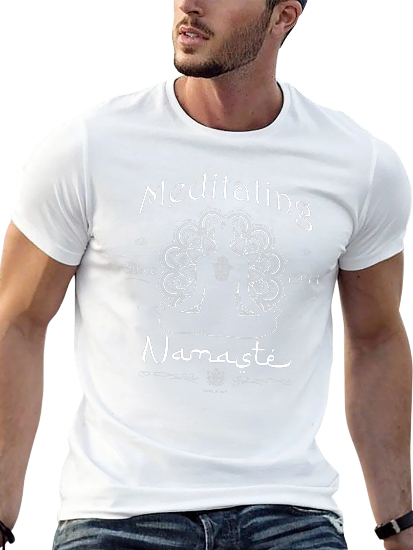 Meditating Namaste T-Shirt