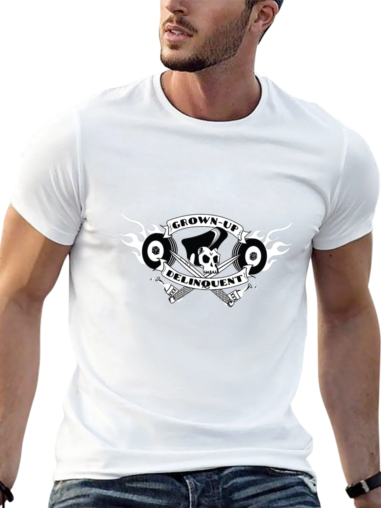 Grown-Up Delinquent Graphic Tee