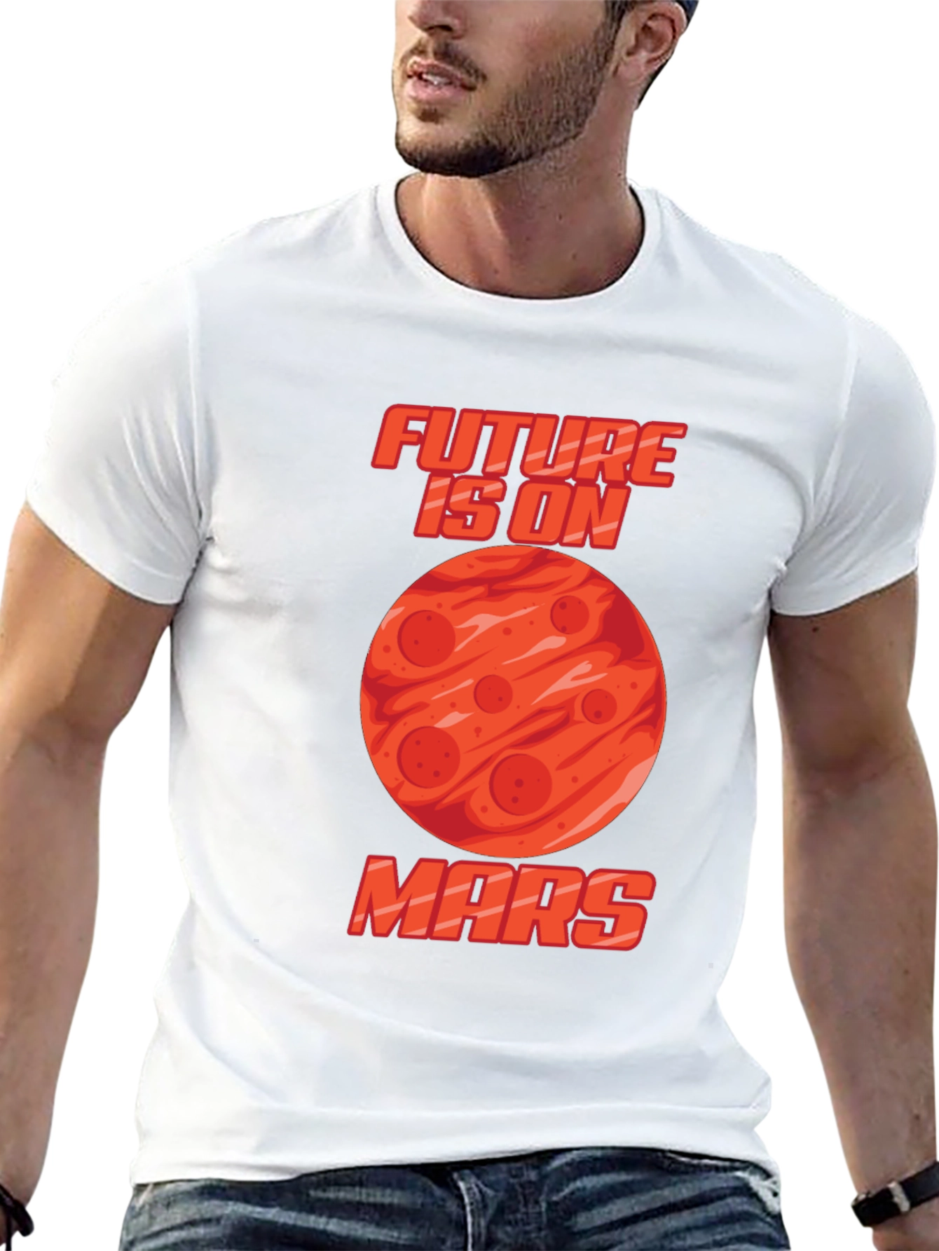 Future is on Mars Graphic T-Shirt