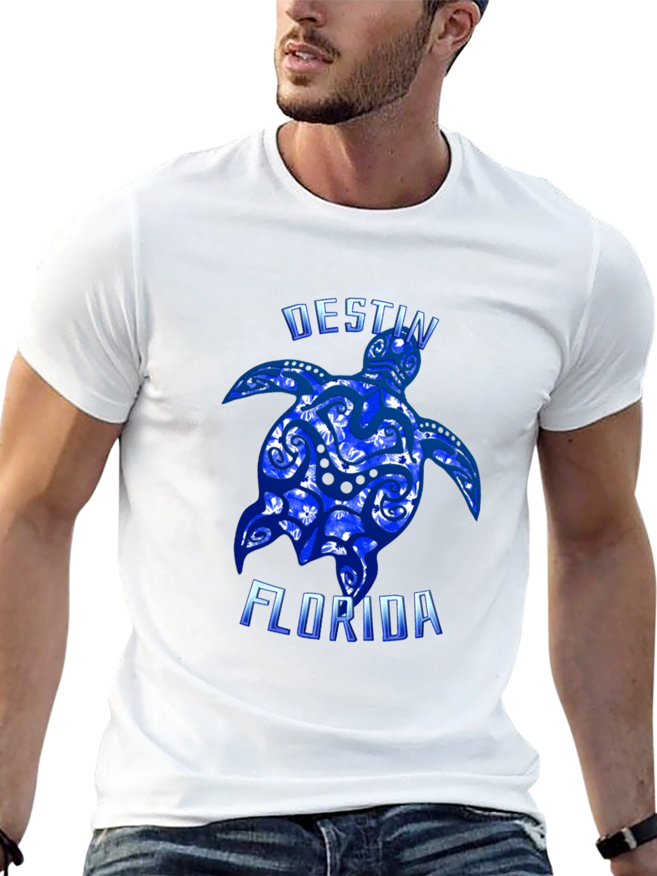 Destin Florida Turtle Graphic Tee
