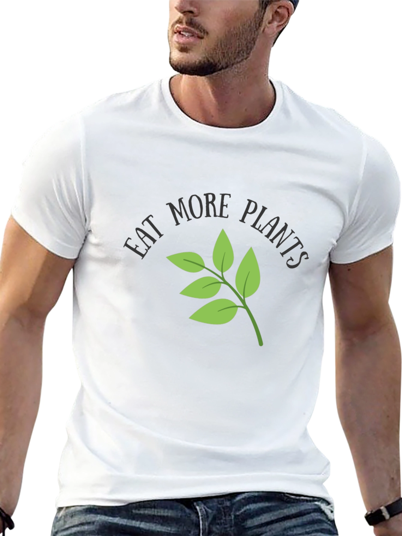 Eat More Plants Graphic T-Shirt