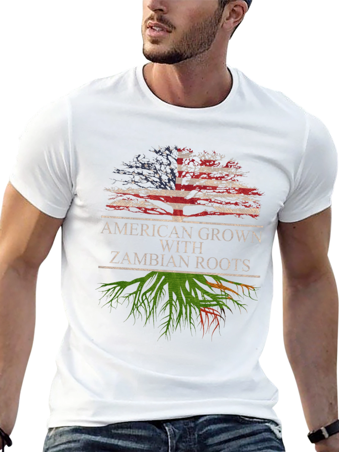 American Grown with Zambian Roots T-Shirt