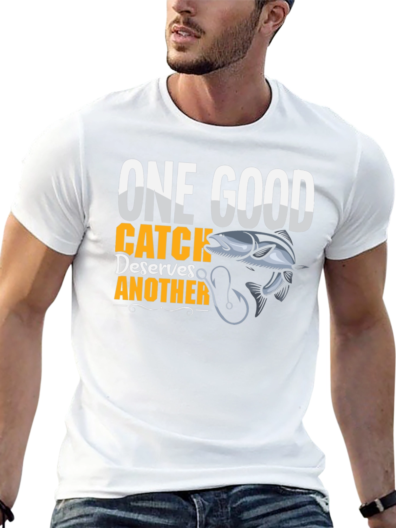 One Good Catch T-Shirt Fishing Humor Tee