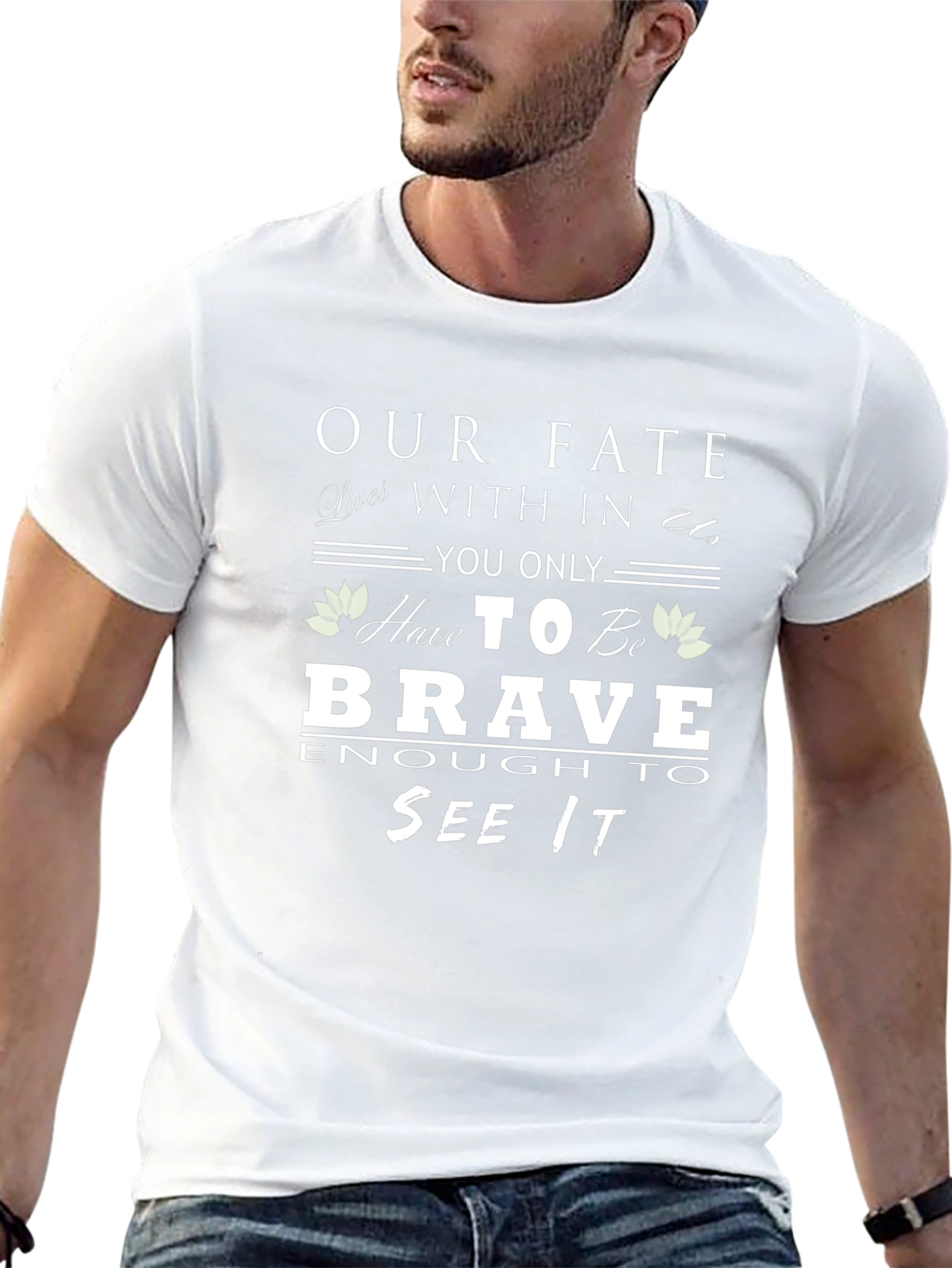 Brave Fate Graphic T-Shirt