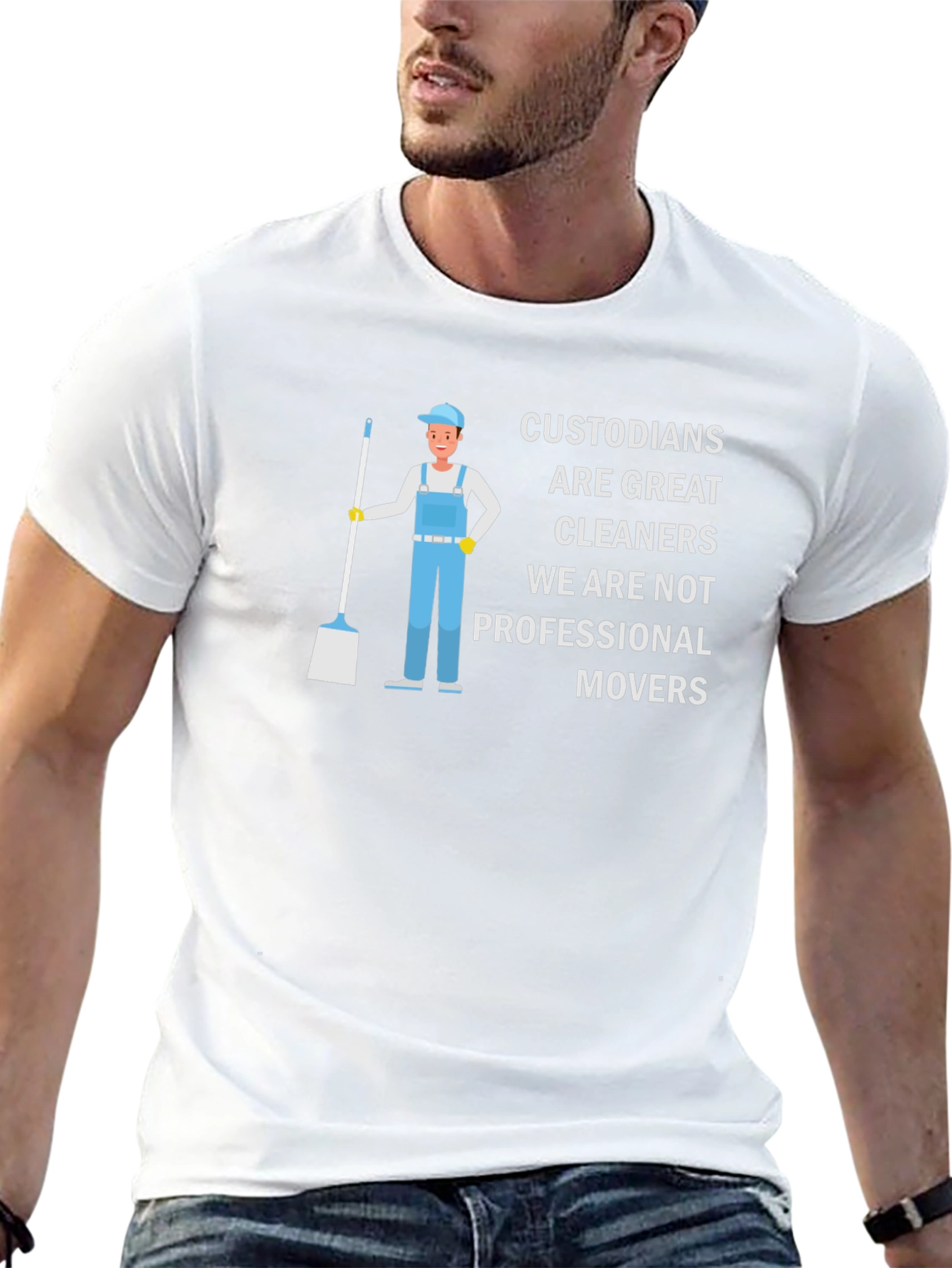 Custodian Cleaning Service T-Shirt