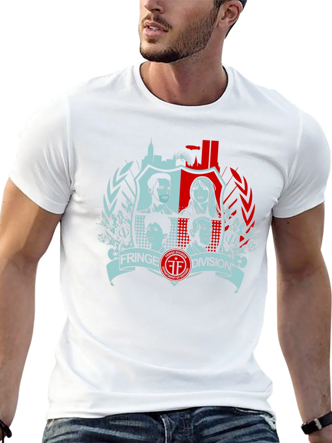 Fringe Division Graphic Tee - Mens Black T-Shirt