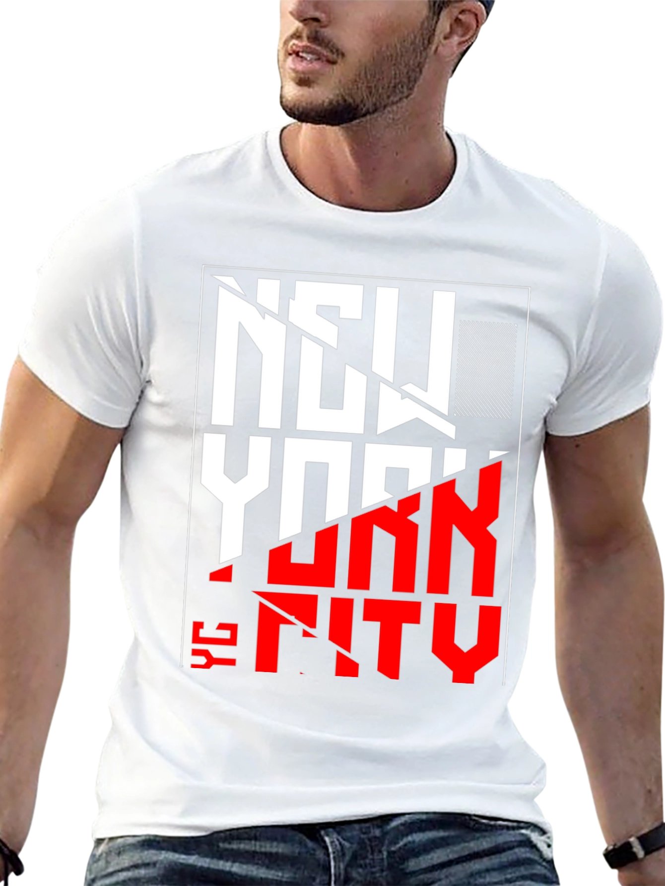 New York City Graphic Tee - Black