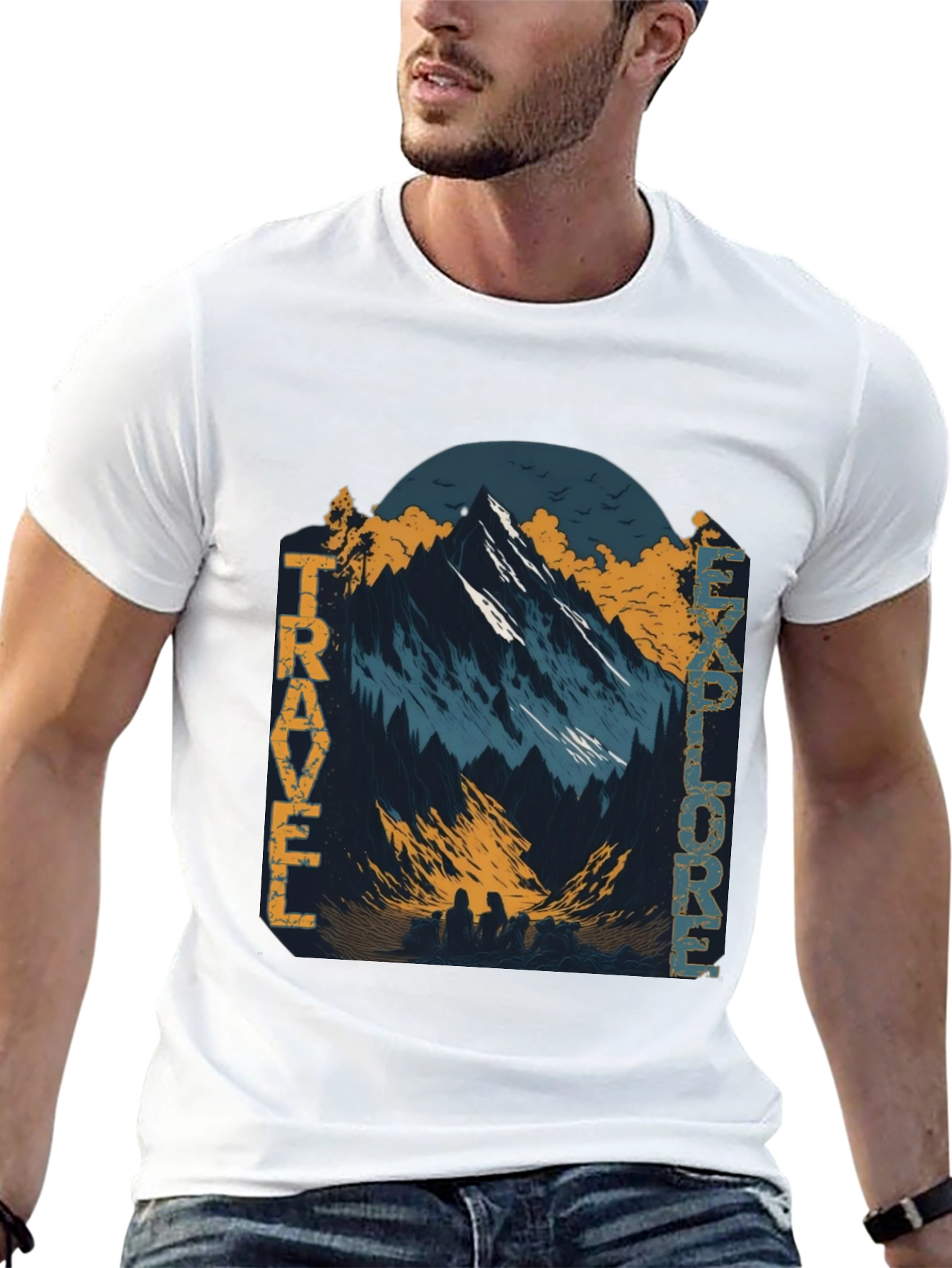 Travel & Explore Graphic T-Shirt