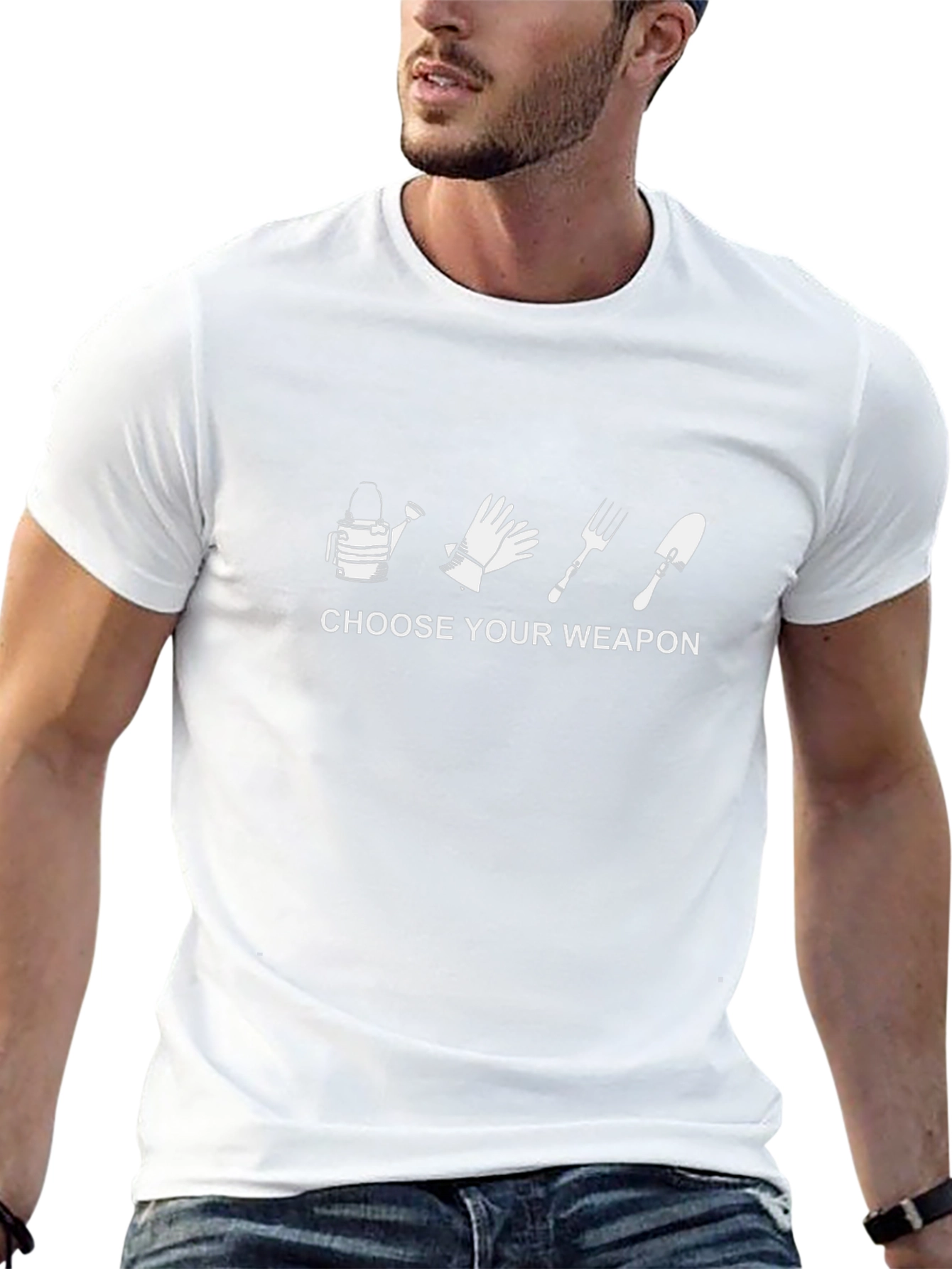 Choose Your Weapon Gardening T-Shirt