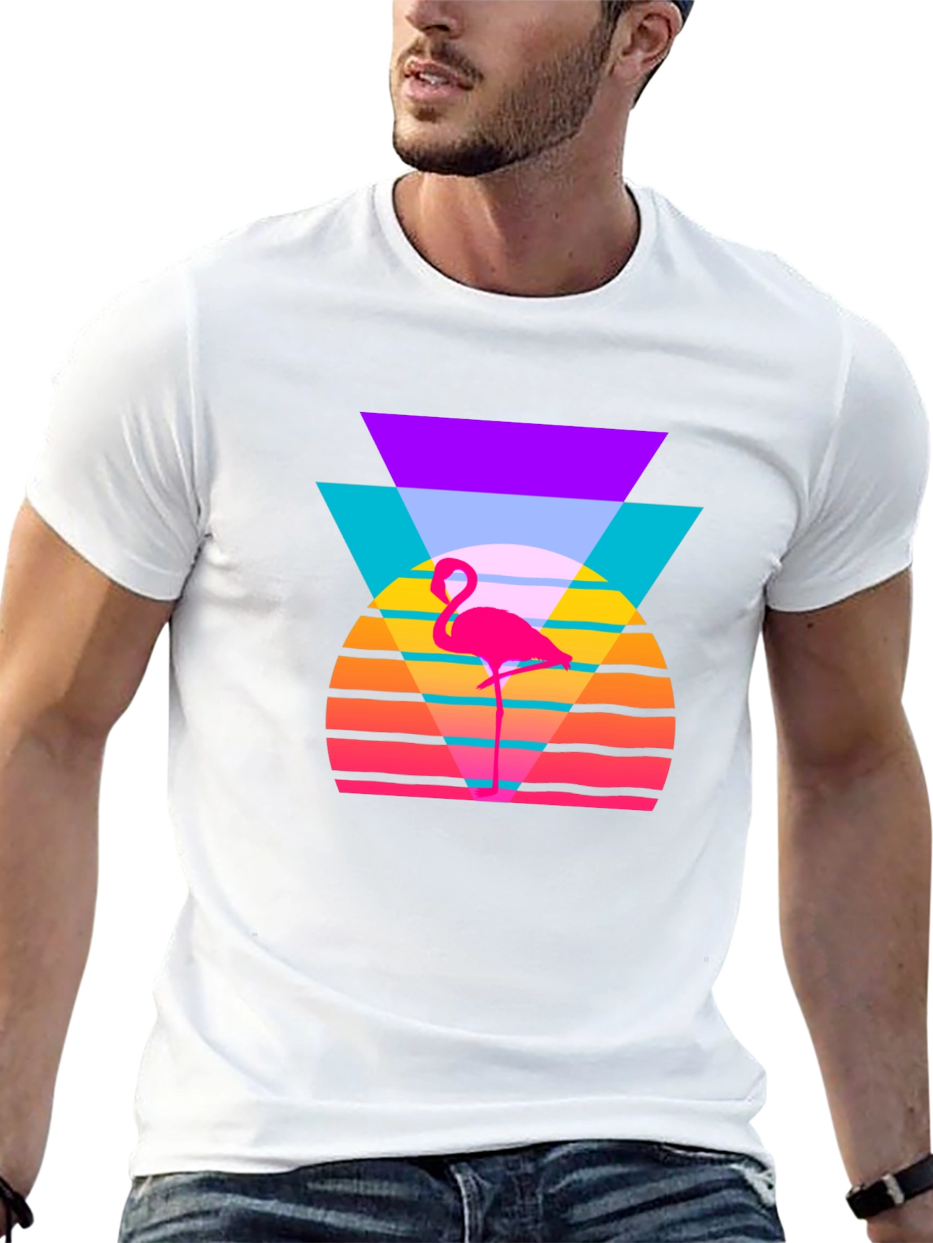 Retro Flamingo T-Shirt