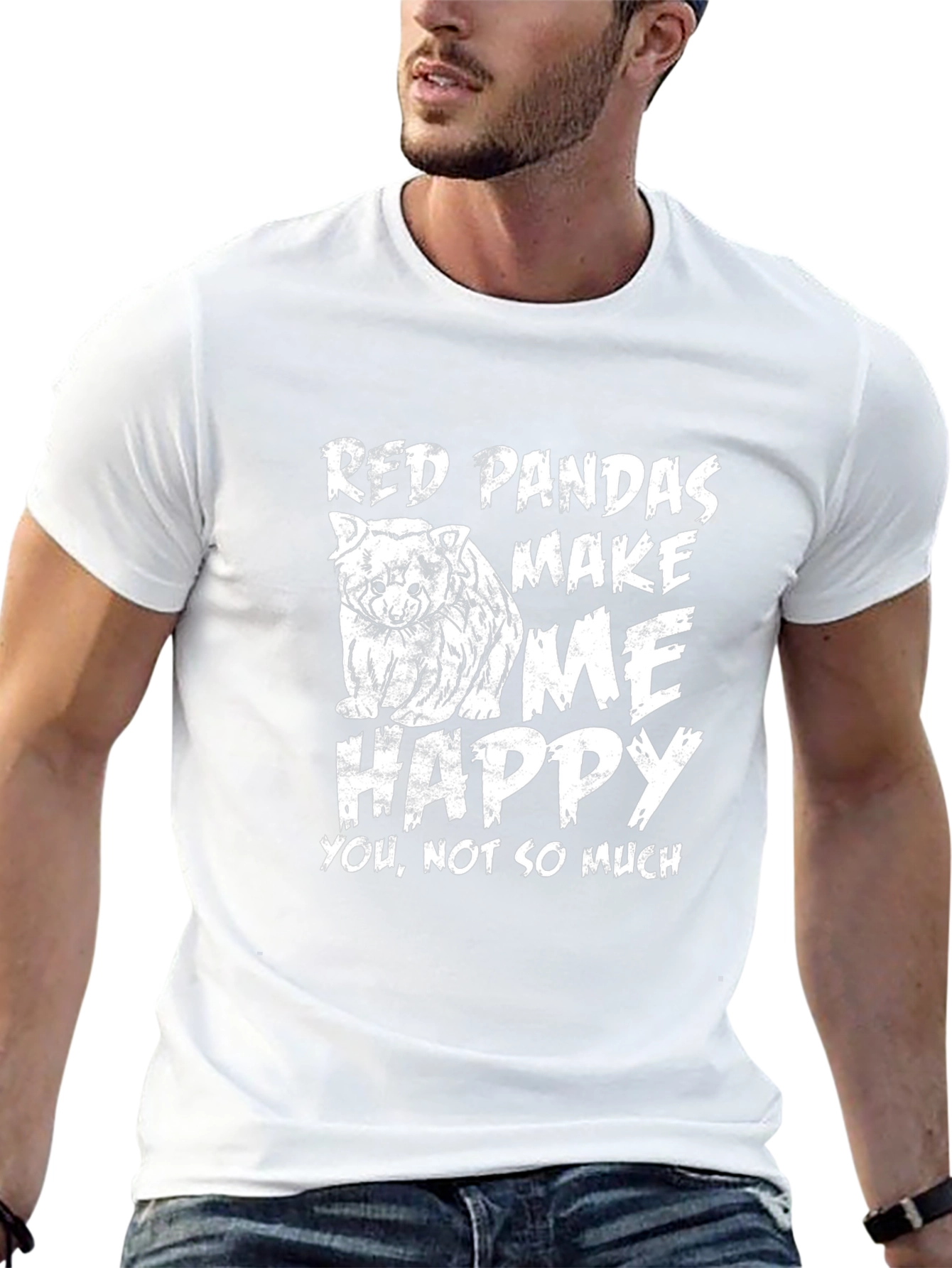 Red Panda Graphic T-Shirt - Funny Animal Lover Tee