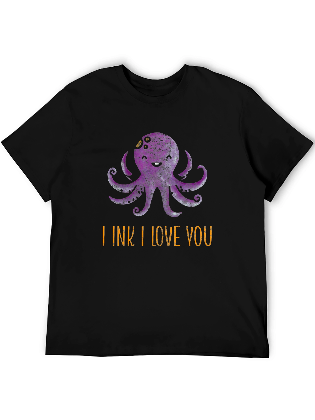 I Ink I Love You Octopus Graphic T-Shirt