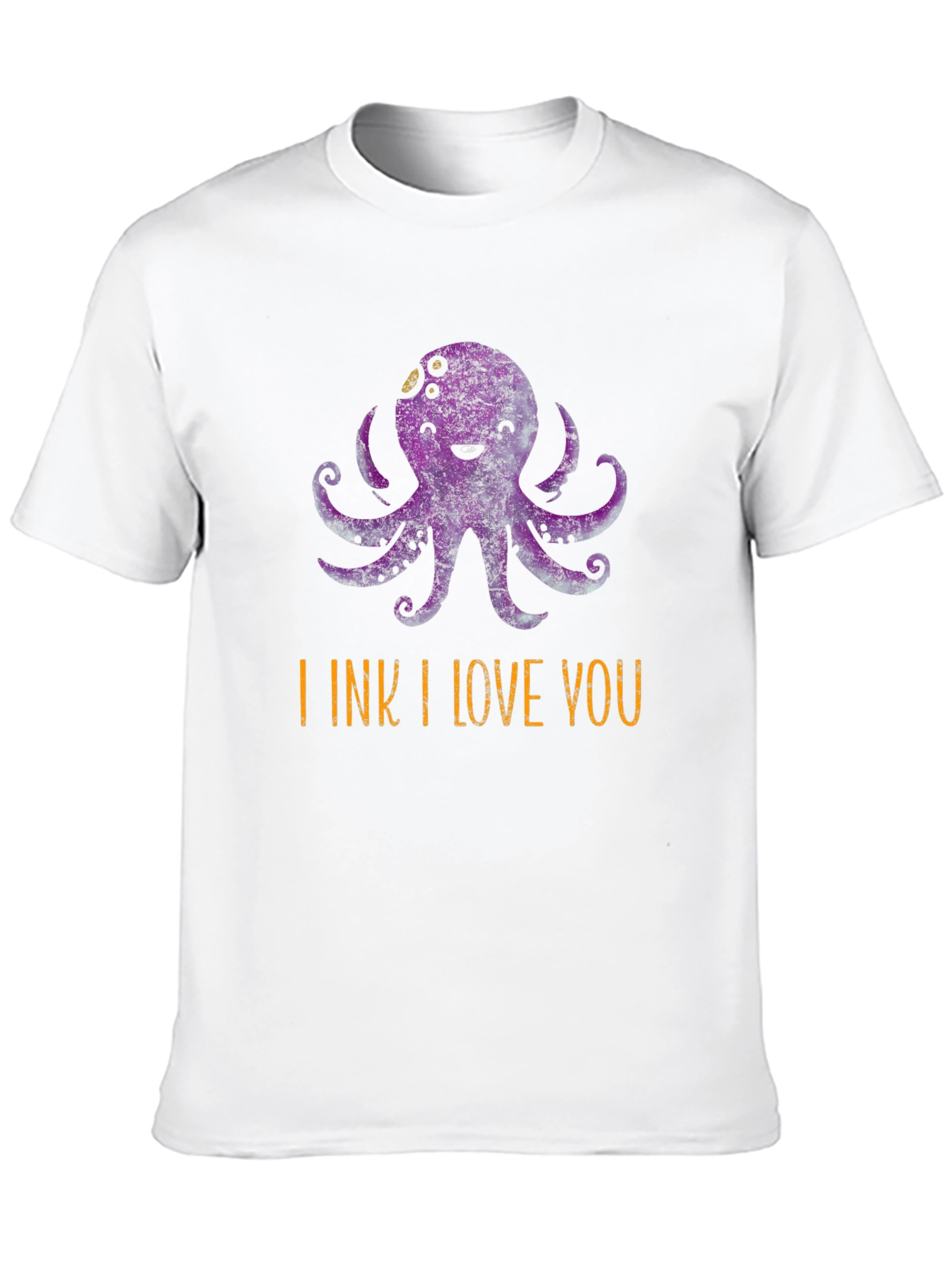 I Ink I Love You Octopus Graphic T-Shirt