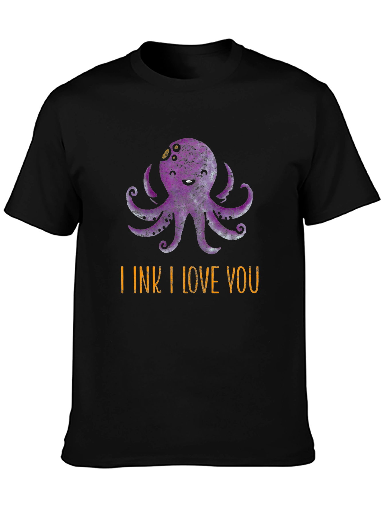 I Ink I Love You Octopus Graphic T-Shirt