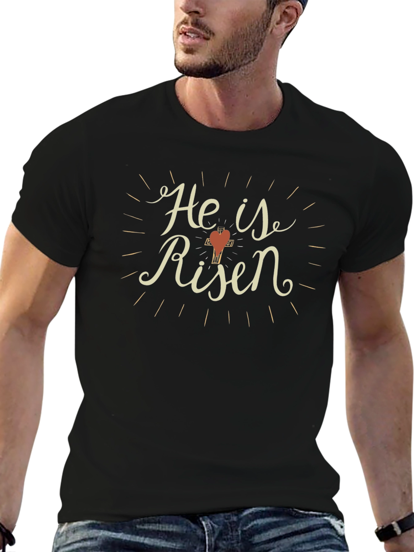 He is Risen Christian T-Shirt