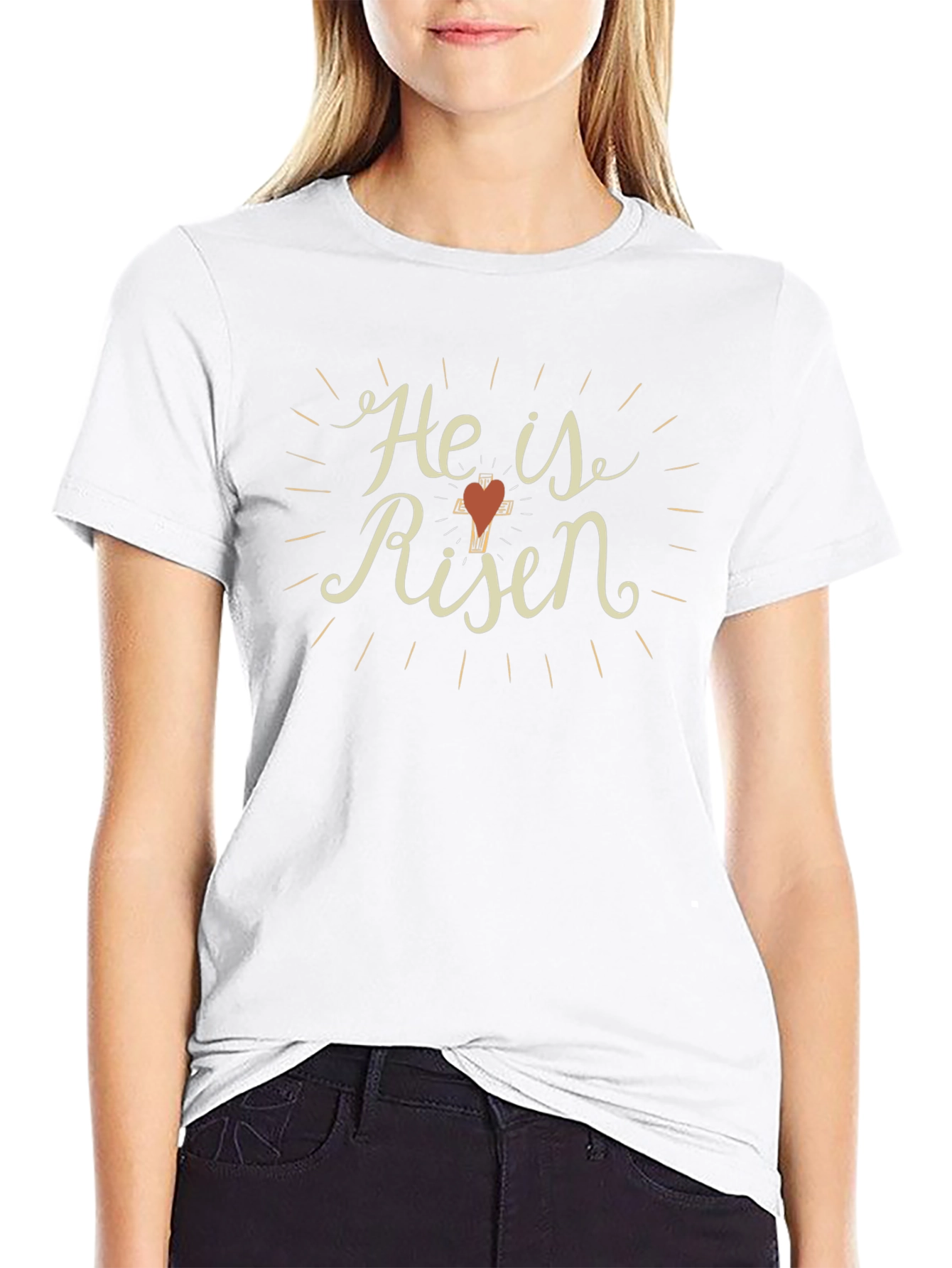 He is Risen Christian T-Shirt