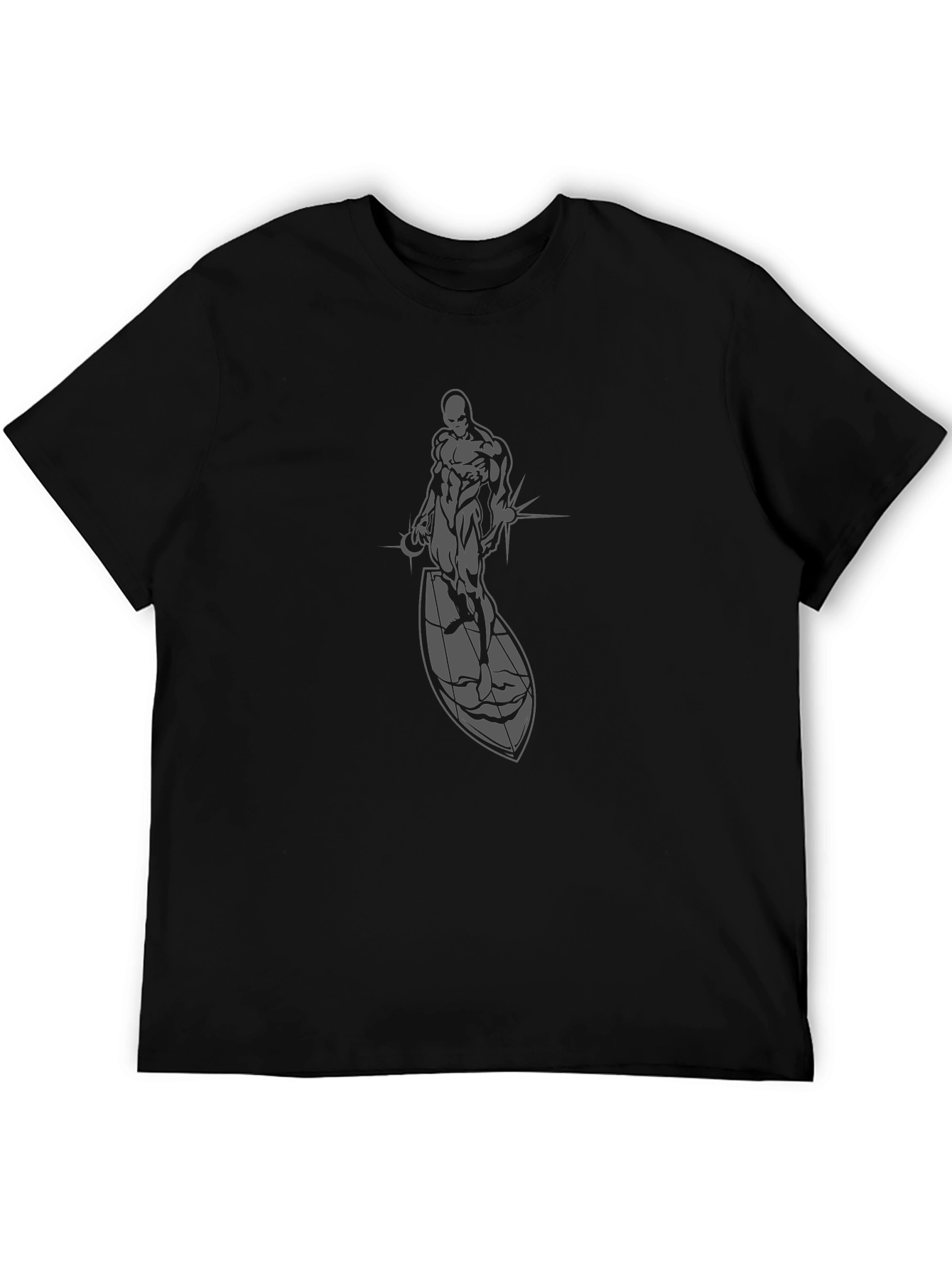 Silver Surfer Graphic T-Shirt - Classic Comic Style
