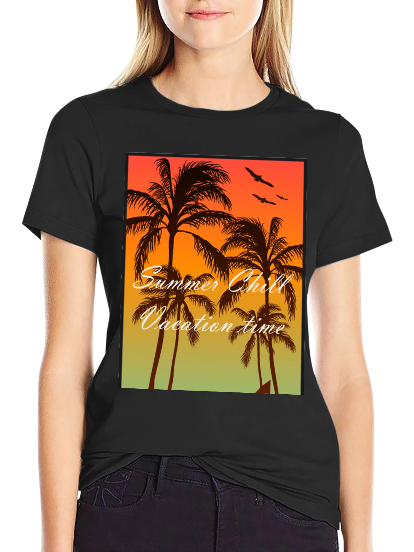 Summer Chill Vacation Time T-Shirt