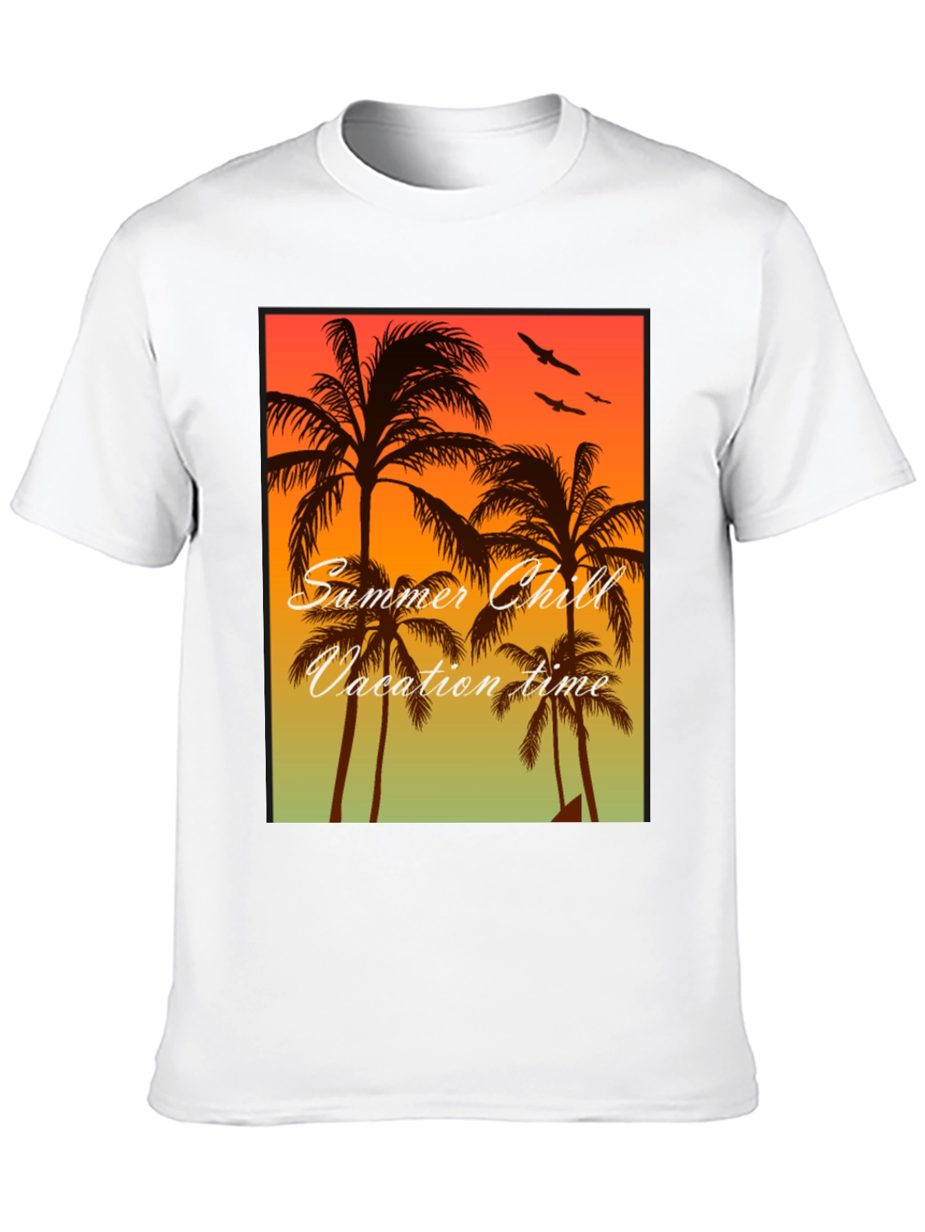 Summer Chill Vacation Time T-Shirt