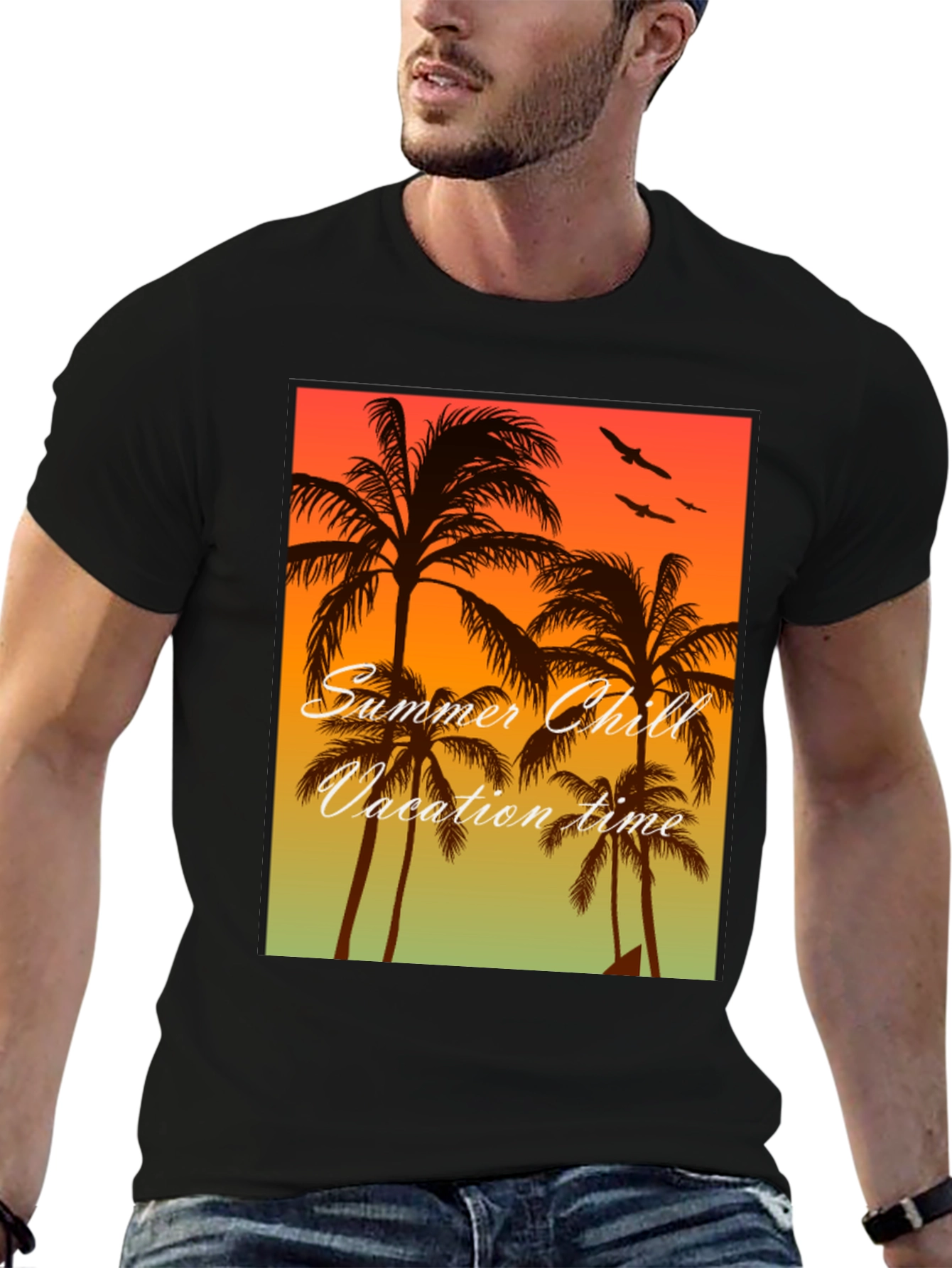 Summer Chill Vacation Time T-Shirt