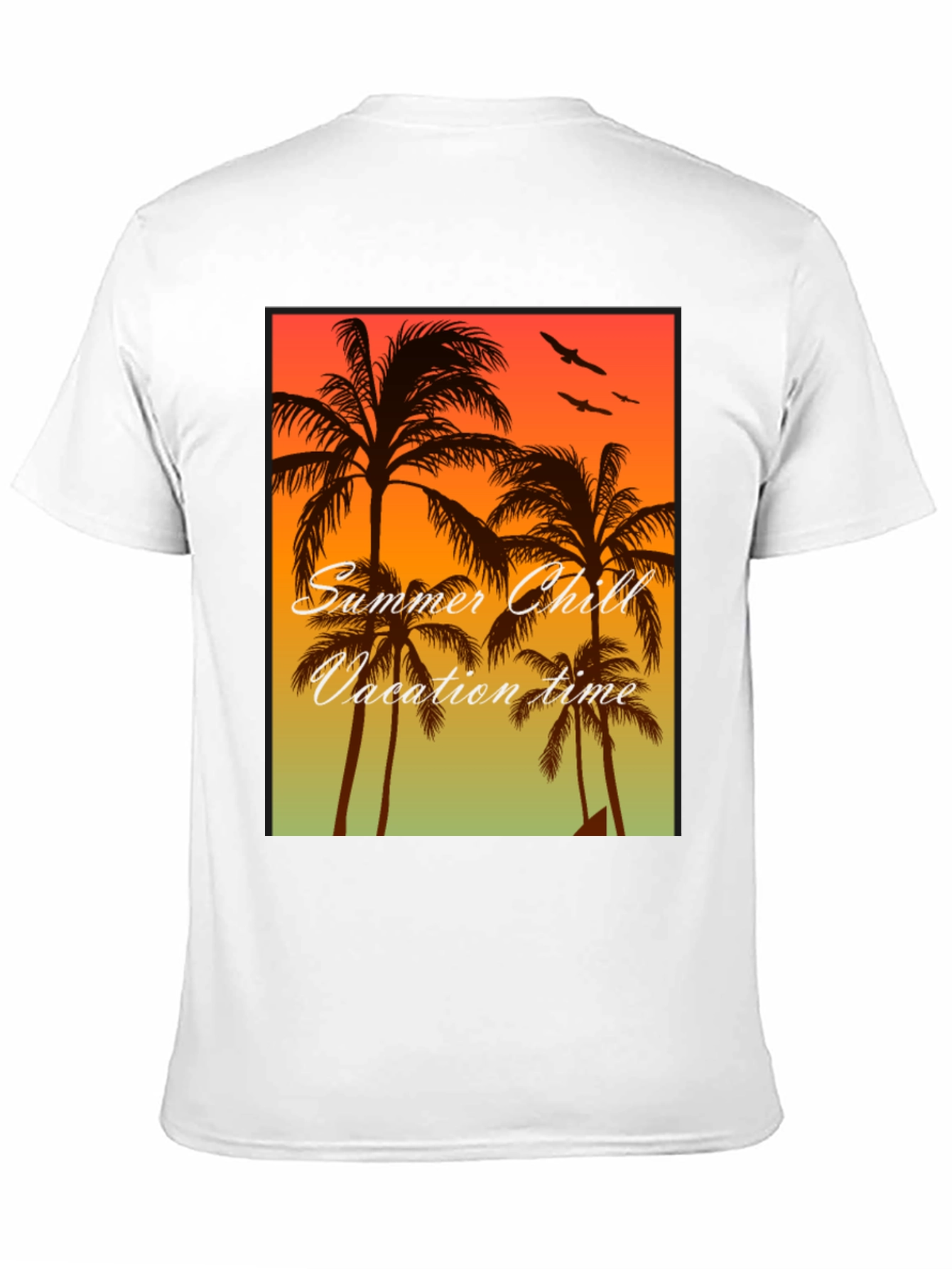 Summer Chill Vacation Time T-Shirt