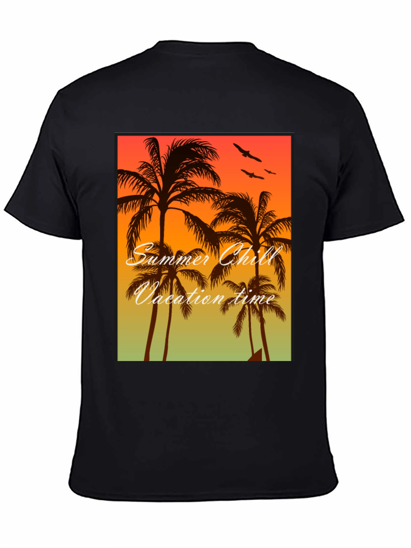 Summer Chill Vacation Time T-Shirt
