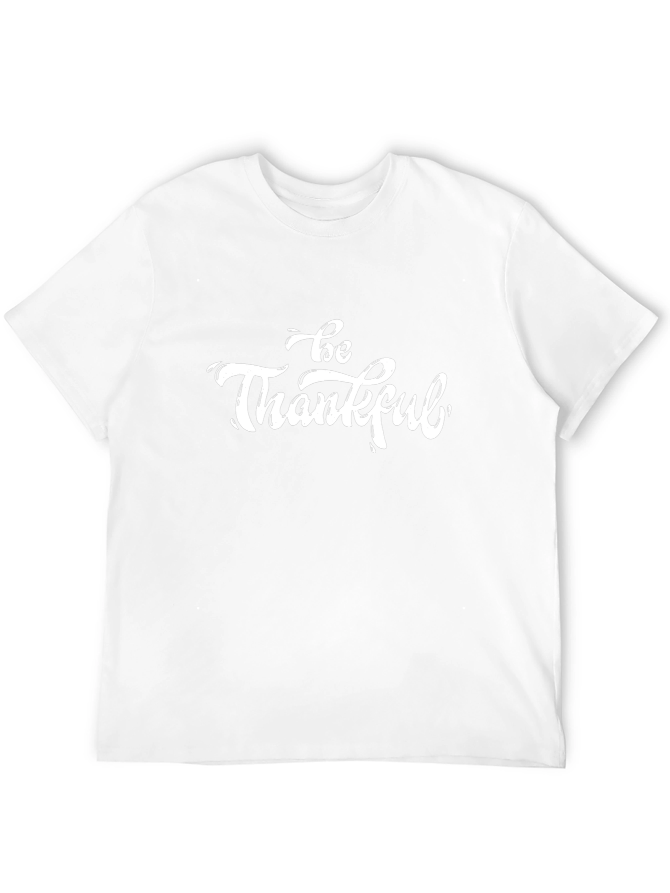 Be Thankful Black T-Shirt